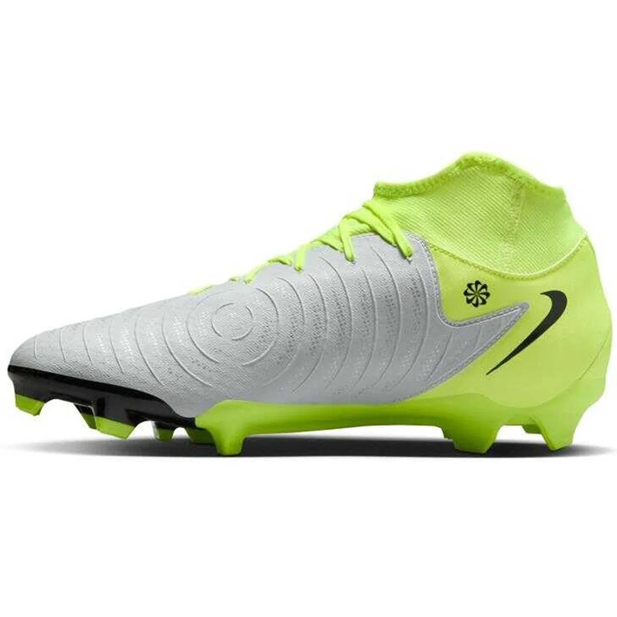 Nike Phantom GX2 Academy FG/MG Mens Football Shoes Bilekli Çoklu Zemin Kramponu Gri