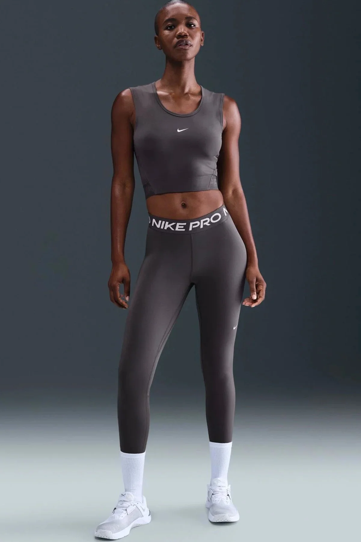 Nike Pro 365 Dri Fit Training Legging Tight Fit Thunder Grey White Kadın File Panelli Spor Tayt Füme Nike Pro 365 Dri Fit Training Legging Tight Fit Thunder Grey White Kadın File Panelli Spor Tayt Füme Fiyatı, Yorumları ve Özellikleri