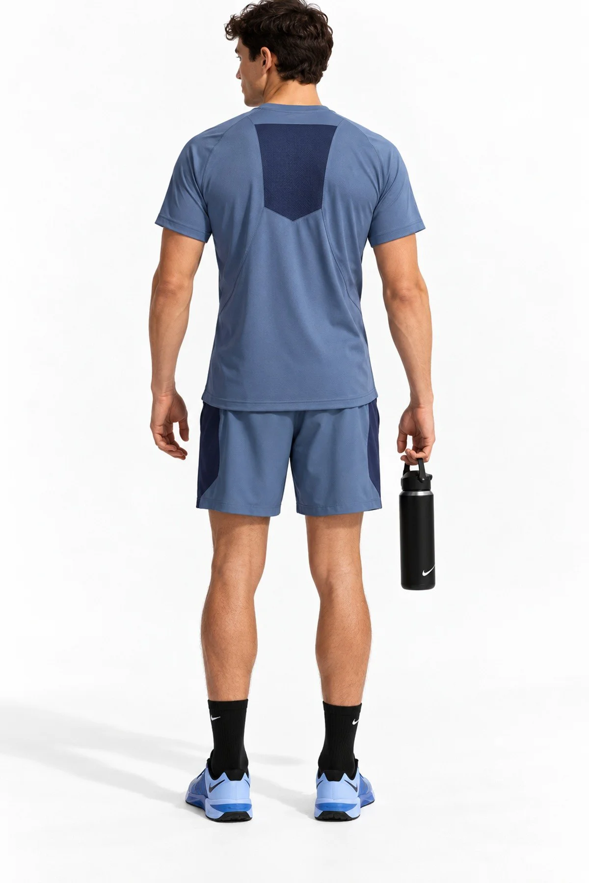 Nike Pro Dri Fit ADV 6 Mens Training Short Blue Erkek Antreman Şortu Mavi Nike Pro Dri Fit ADV 6 Mens Training Short Blue Erkek Antreman Şortu Mavi