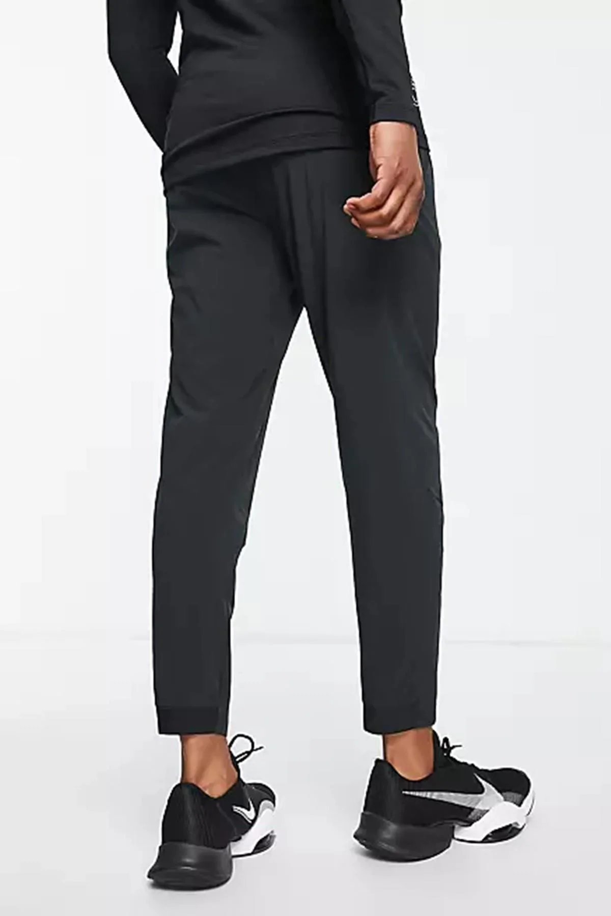 Nike Pro Dri-Fit Flex Vent Max Erkek Günlük Stil Eşofman Altı Siyah Nike Pro Dri-Fit Flex Vent Max Erkek Günlük Stil Eşofman Altı Siyah