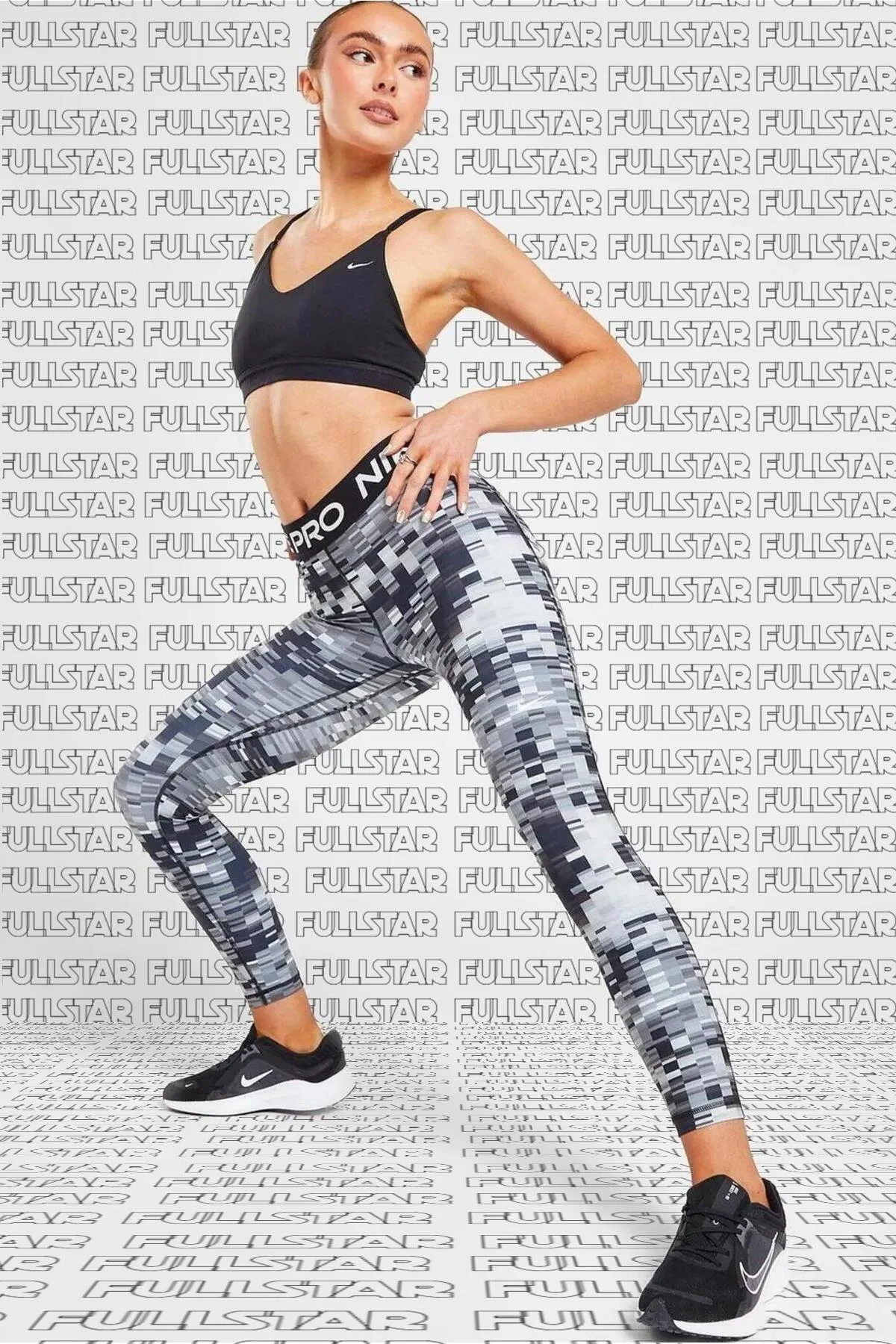 Nike Pro Dri Fit Printed 7/8 Training Leggings Baskılı Toparlayıcı Kadın Tayt Siyah Nike Pro Dri Fit Printed 7/8 Training Leggings Baskılı Toparlayıcı Kadın Tayt Siyah Fiyatı, Yorumları ve Özellikleri