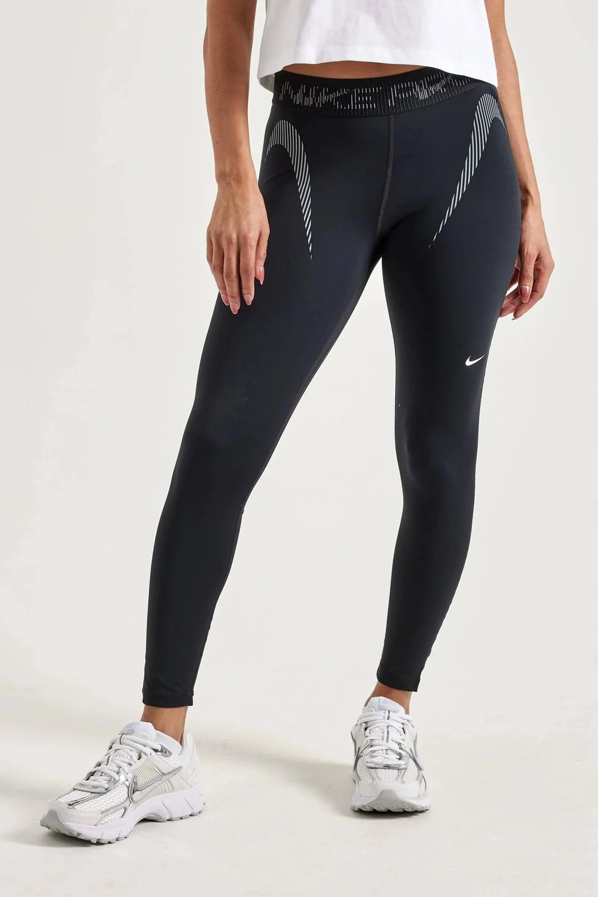 Nike Pro Dri Fit Training 7/8 Leggings With Mesh Detail Kadın Spor Tayt Siyah Fiyatı, Yorumları ve Özellikleri