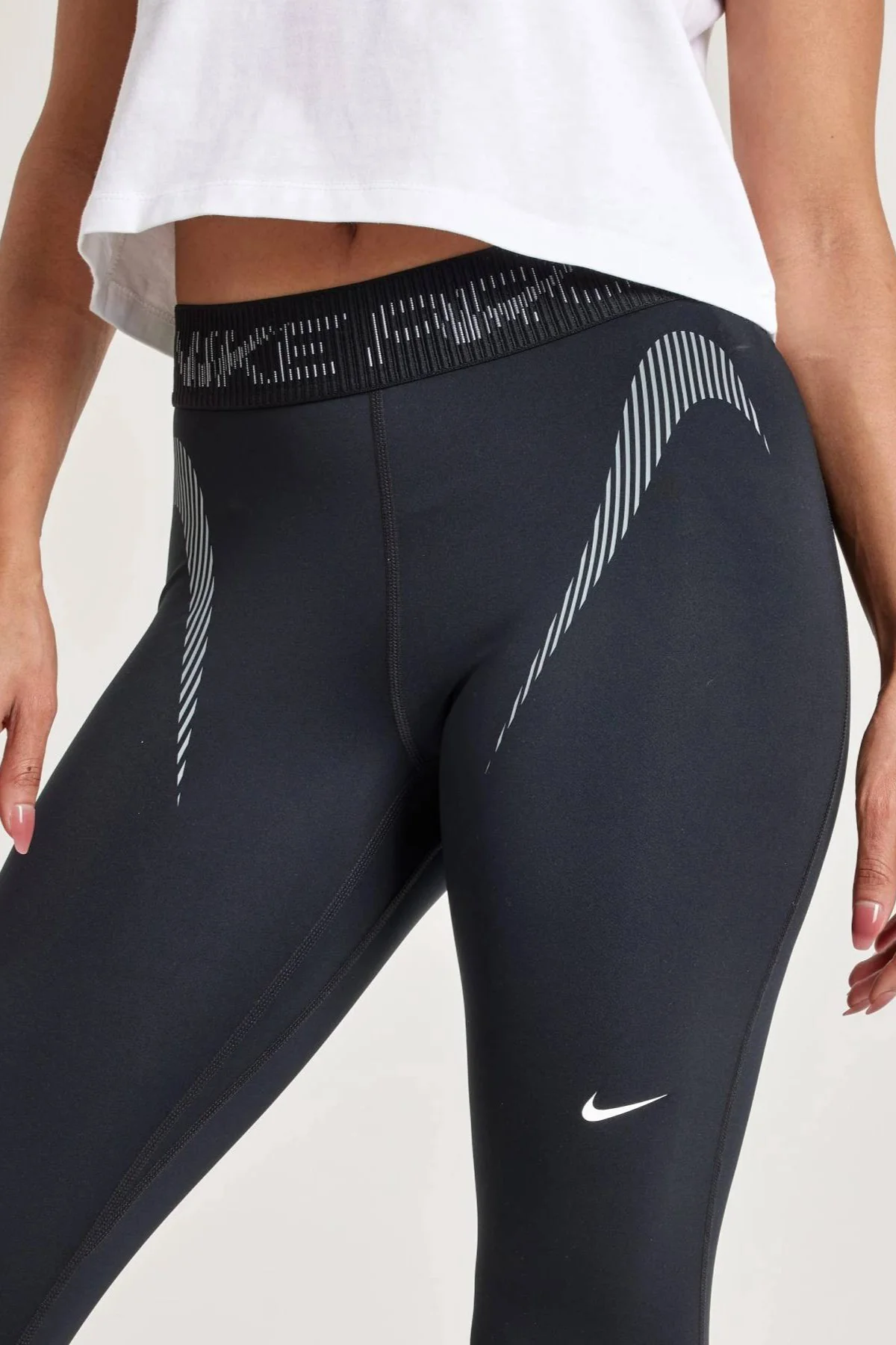 Nike Pro Dri Fit Training 7/8 Leggings With Mesh Detail Kadın Spor Tayt Siyah Fiyatı, Yorumları ve Özellikleri