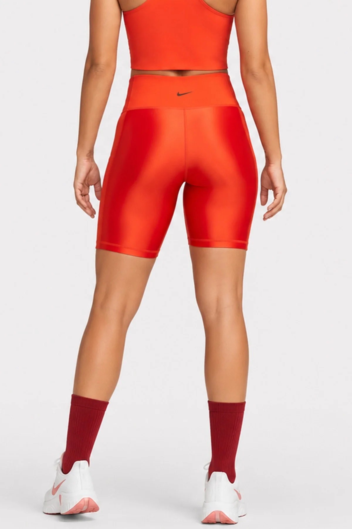 Nike Pro-Mid-Rise 7 Membership Biker Womens Tight Kadın Antreman Taytı Turuncu Fiyatı, Yorumları ve Özellikleri