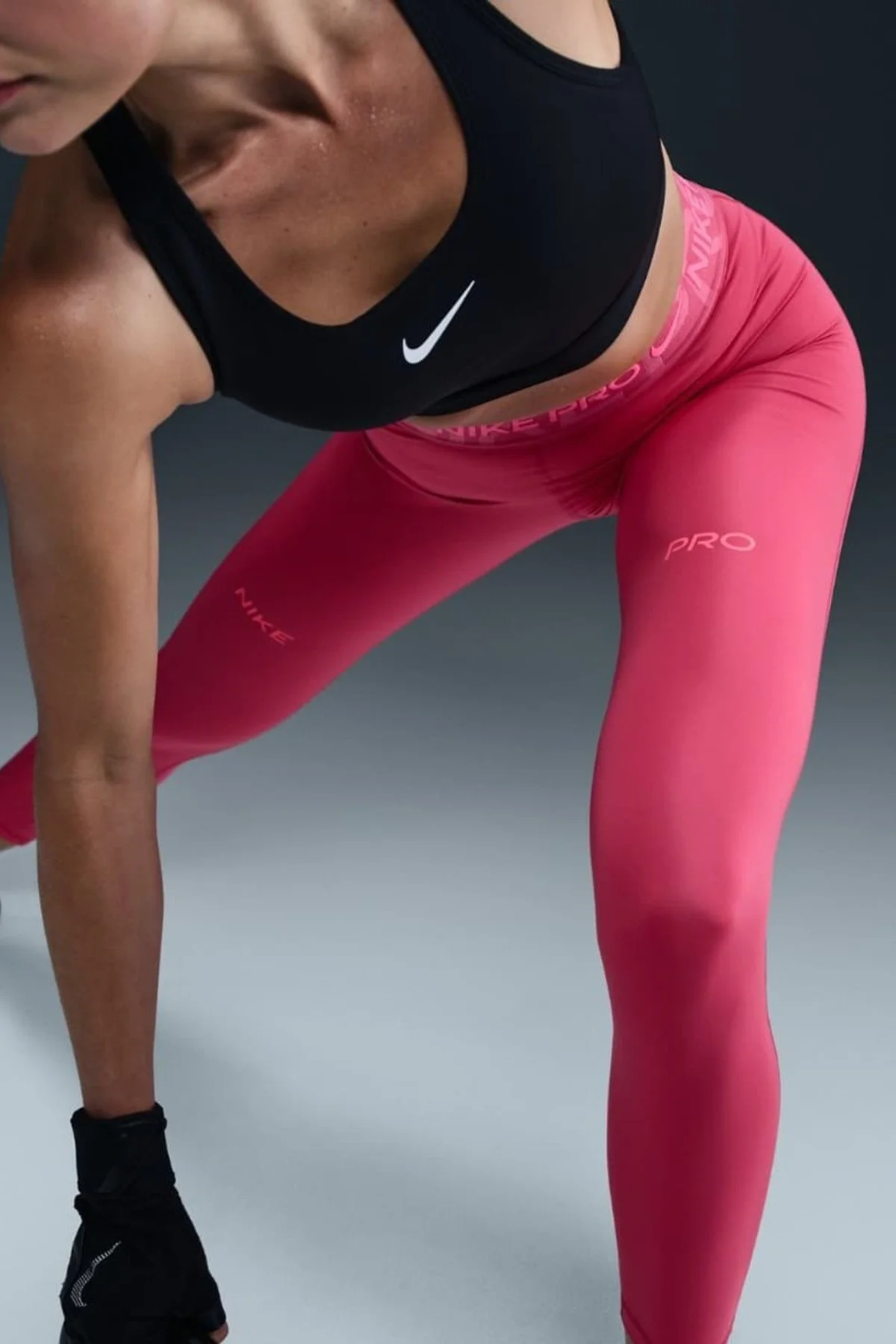 Nike Pro Mid Rise 7/8 Graphic Leggings Kadın Toparlayıcı Spor Tayt Pembe Fiyatı, Yorumları ve Özellikleri