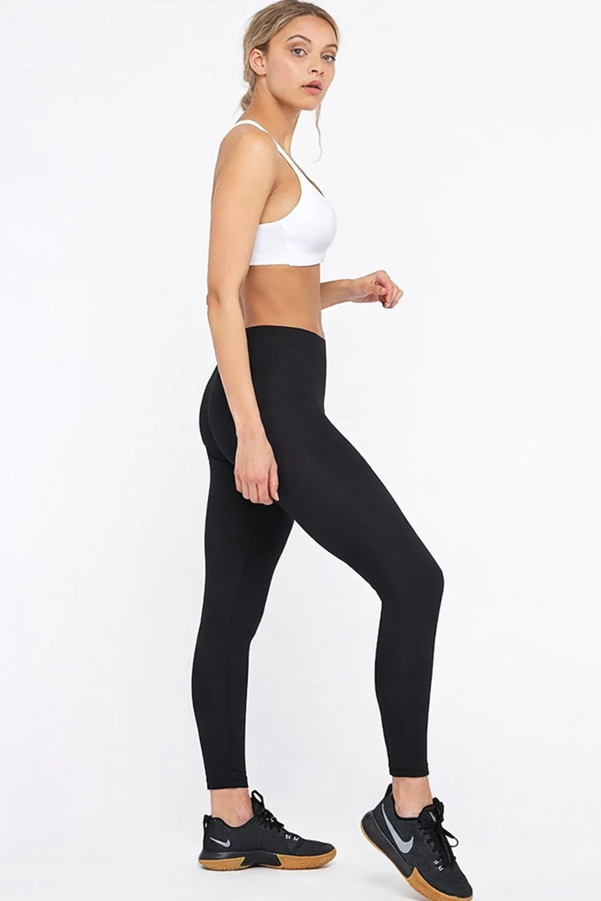 Nike Rival Dri Fit High Support Sports Bra Kadın Yüksek Destekli Spor Sütyeni Beyaz