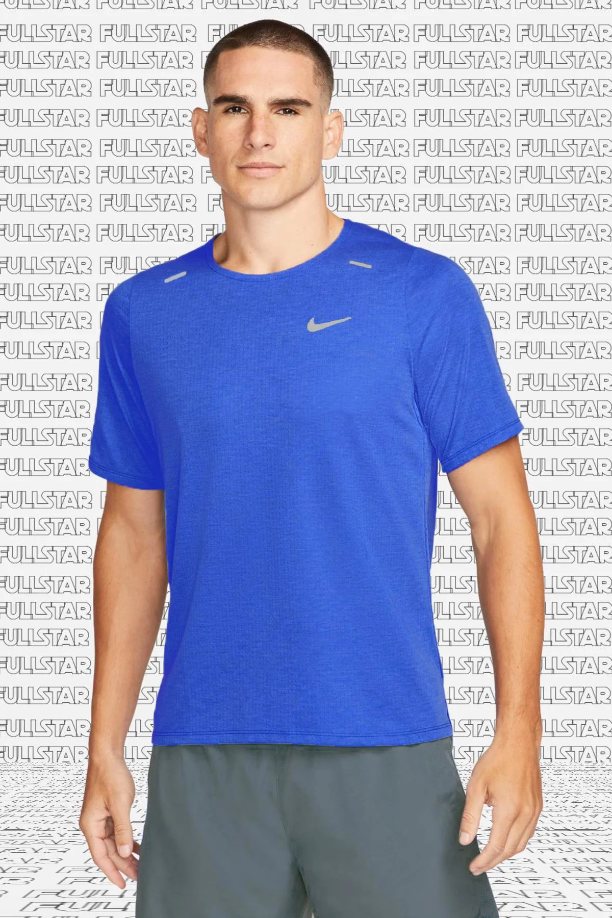 Nike Running Dri Fit Rise 365 Mens Short Sleeve Shirt Blue Erkek Koşu Tişört Mavi Fiyatı, Yorumları ve Özellikleri