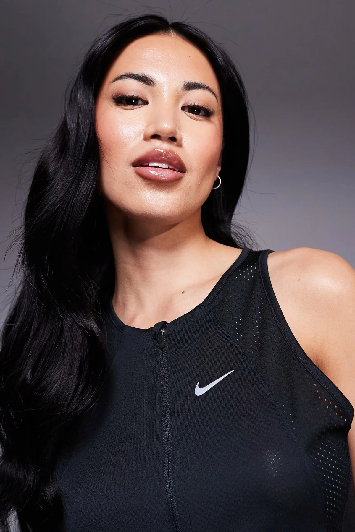 Nike Running Race Series Dri-Fit Half Zip Singlet Vest Black Kadın Yarım Fermuar Koşu Atleti Siyah Fiyatı, Yorumları ve Özellikleri