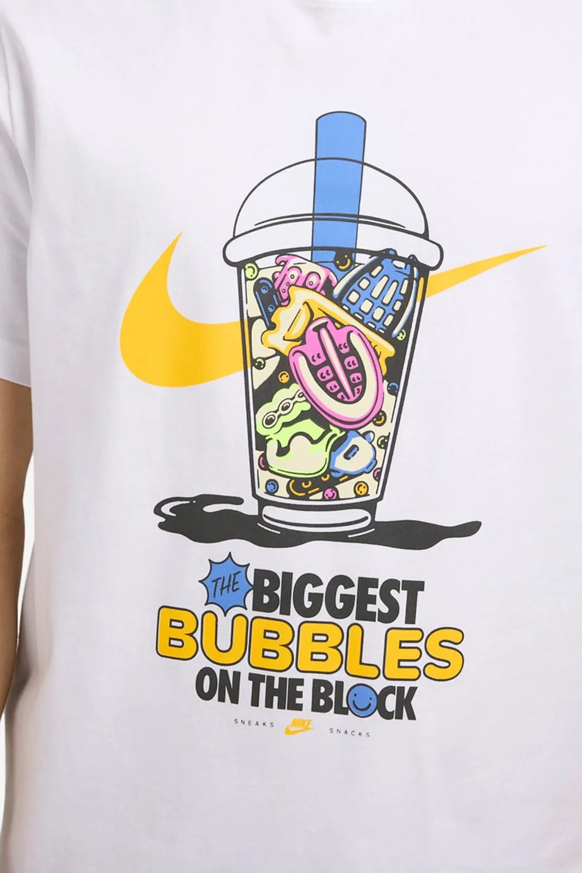 Nike Sole Food Cotton Mens Tee White Erkek Günlük Stil Tişört Beyaz Fiyatı, Yorumları ve Özellikleri