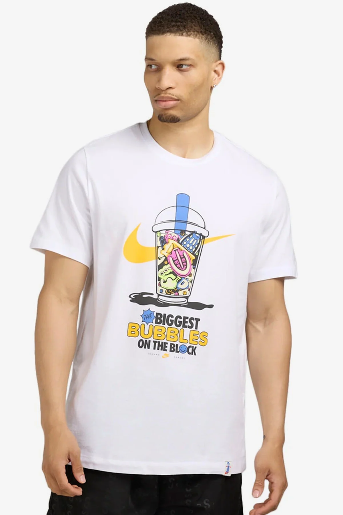 Nike Sole Food Cotton Mens Tee White Erkek Günlük Stil Tişört Beyaz Fiyatı, Yorumları ve Özellikleri