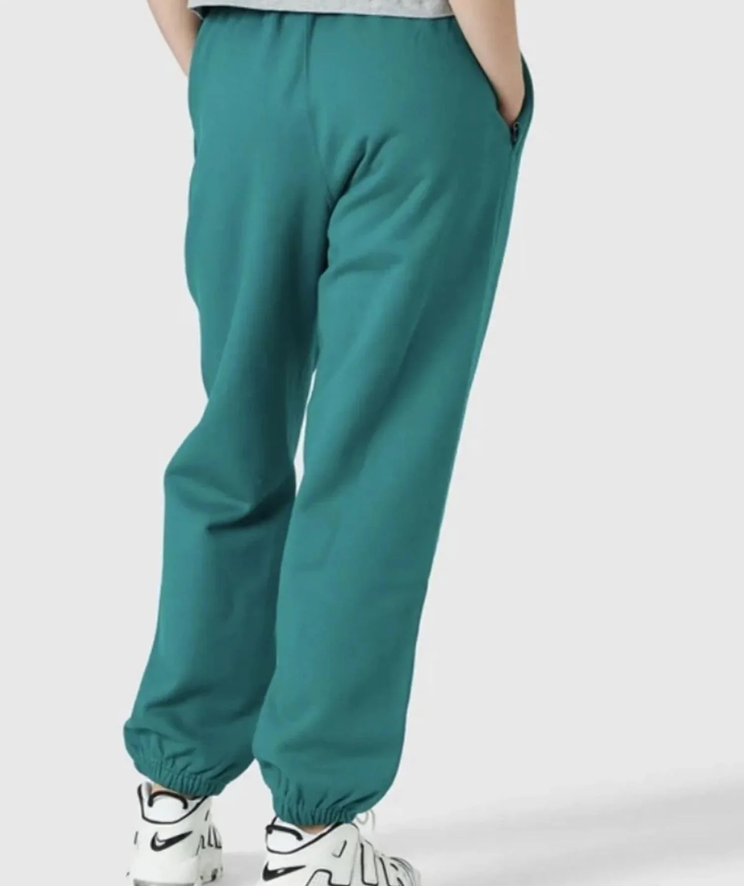Nike Solo Swoosh Fleece Pant Pamuklu Bol Kesim Yüksek Bel Kadın Eşofman Altı Yeşil Nike Solo Swoosh Fleece Pant Pamuklu Bol Kesim Yüksek Bel Kadın Eşofman Altı Yeşil