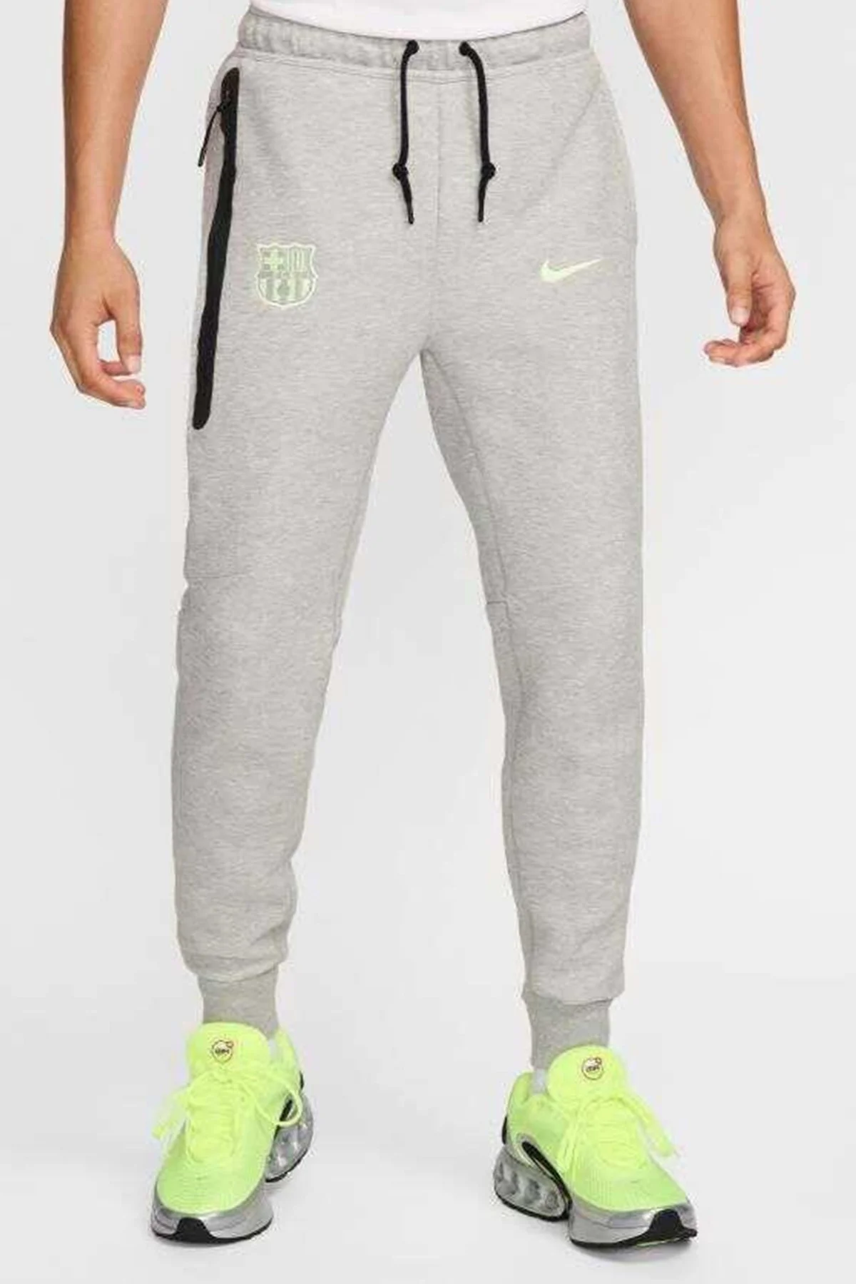 Nike Sportswear Barcelona Tech Fleece Mens Gray Jogger Erkek Eşofman Altı Gri Fiyatı, Yorumları ve Özellikleri
