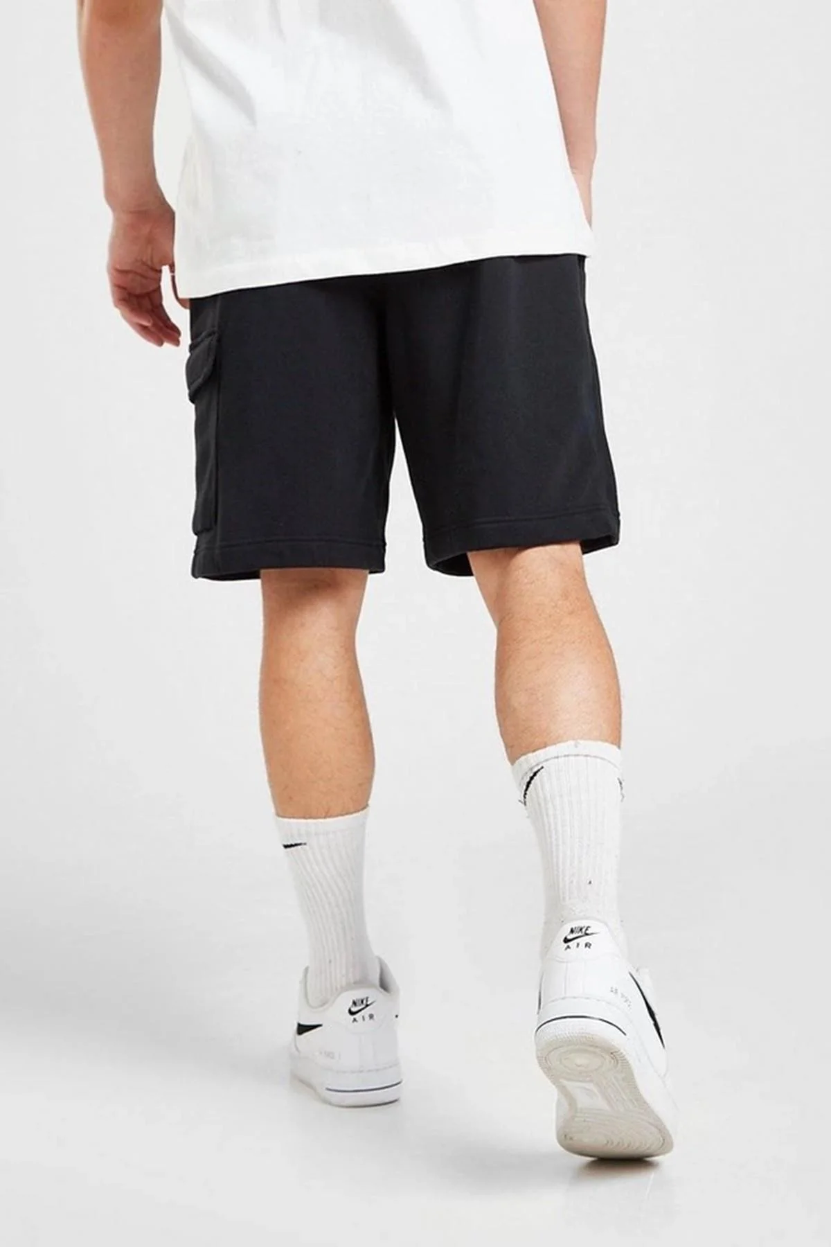 Nike Sportswear Club Men's Cargo Shorts Erkek Pamuklu Kargo Şort Siyah Fiyatı, Yorumları ve Özellikleri