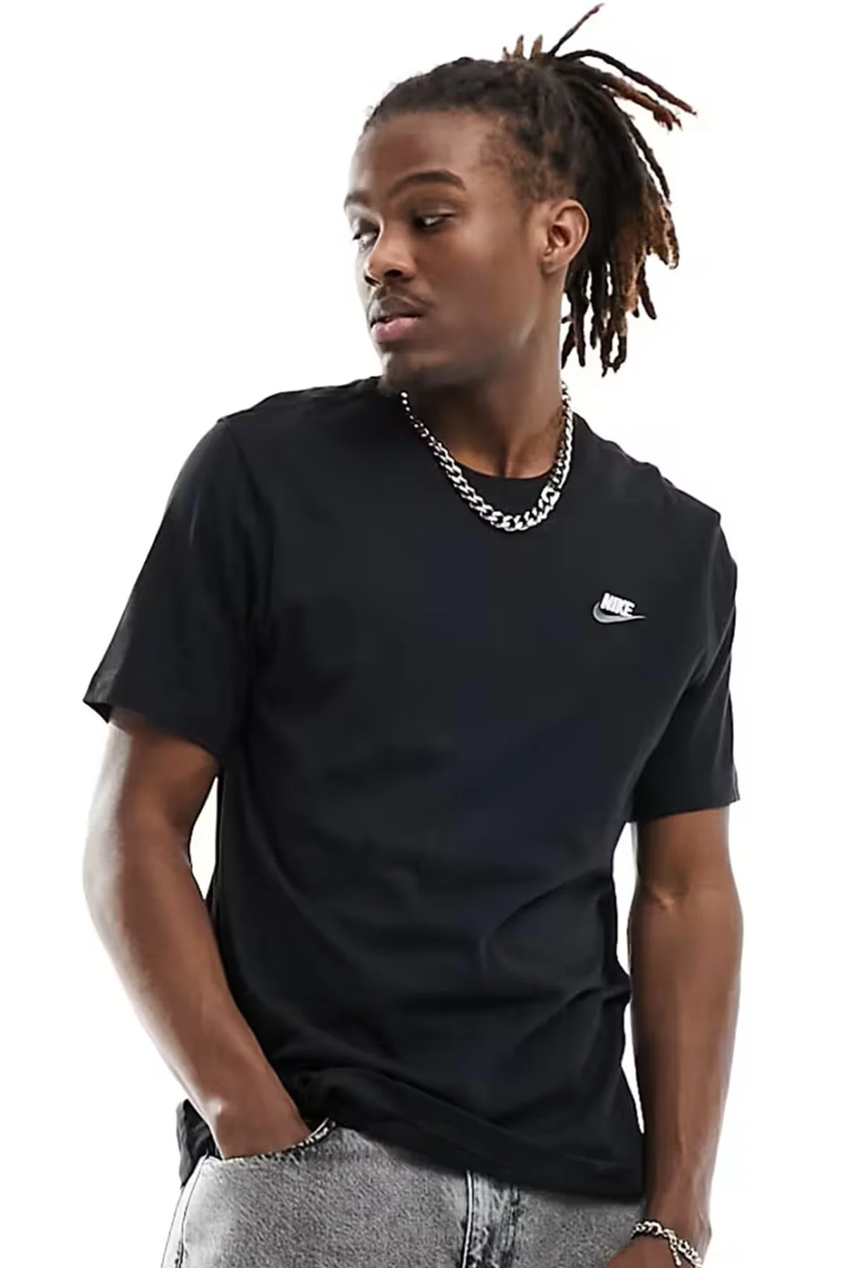 Nike Sportswear Club Men's T-Shirt Erkek Pamuklu Tişört Siyah Nike Sportswear Club Men's T-Shirt Erkek Pamuklu Tişört Siyah Fiyatı, Yorumları ve Özellikleri