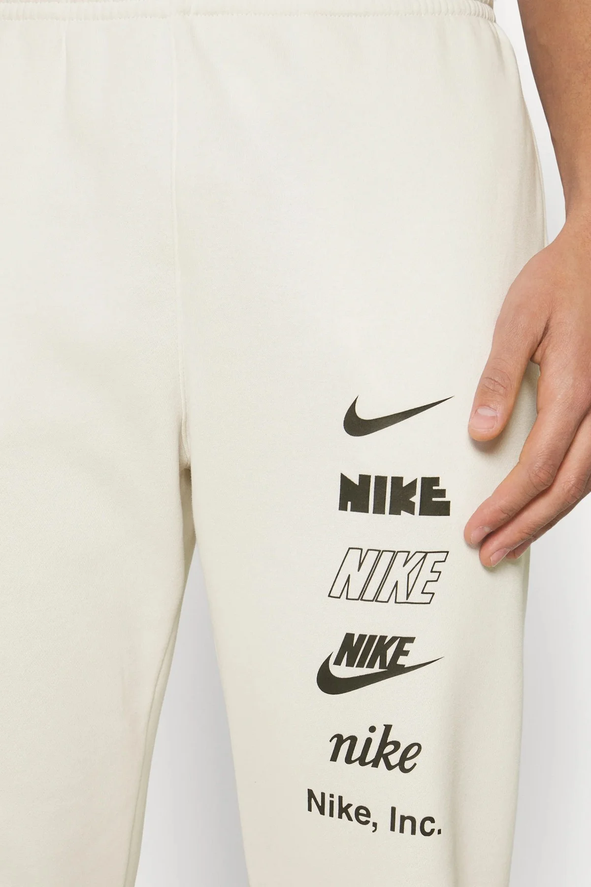 Nike Sportswear Club Fleece Stack Logo Pant Erkek Eşofman Altı Kırık Beyaz Fiyatı, Yorumları ve Özellikleri