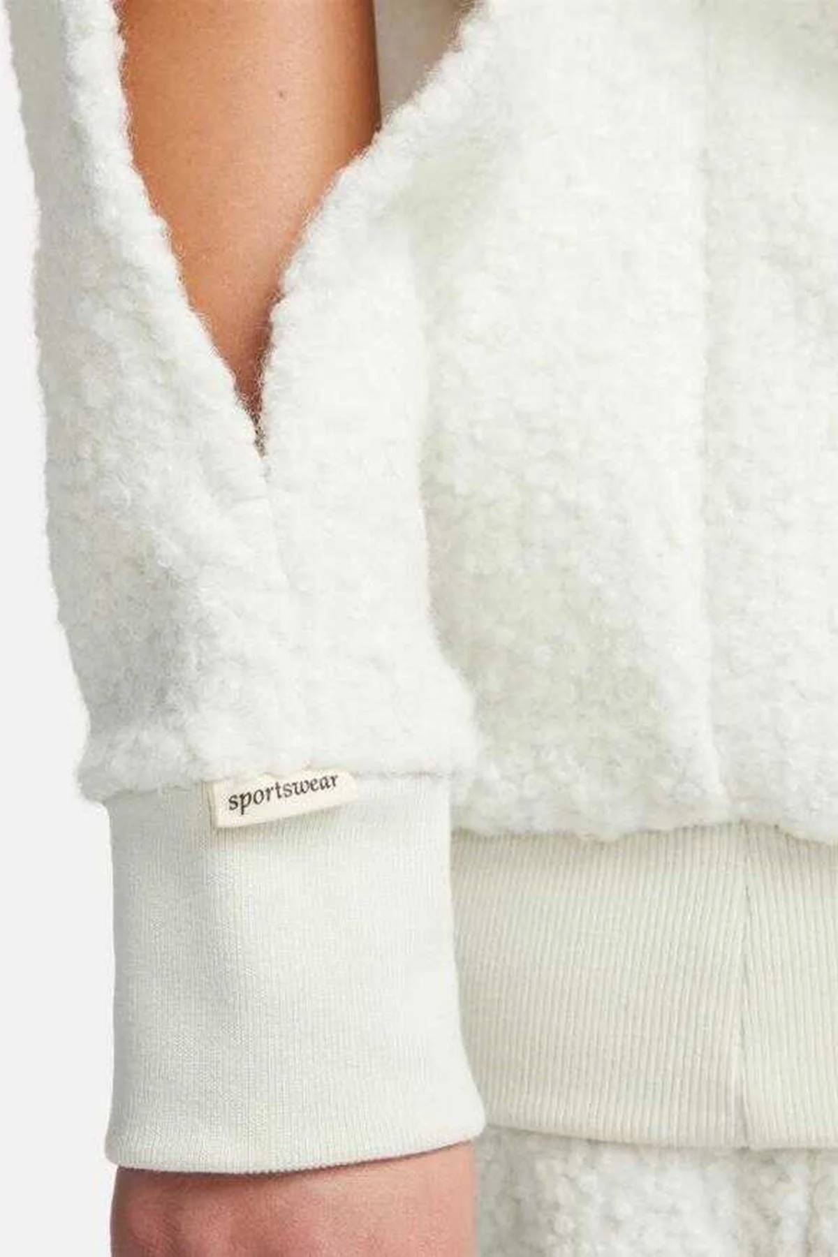 Nike Sportswear Collection Sherpa Oversize Hoodie Kadın Kapüşonlu Şerpa Peluş Sweatshirt Taş Fiyatı, Yorumları ve Özellikleri