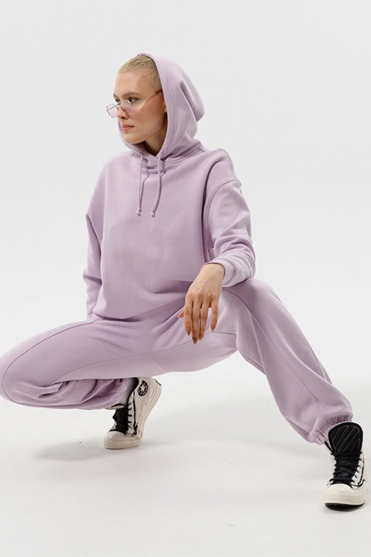 Nike Sportswear Collection Essentials Oversized Hoodie Büyük Beden Kapüşonlu Kadın Mor Sweatshirt Fiyatı, Yorumları ve Özellikleri