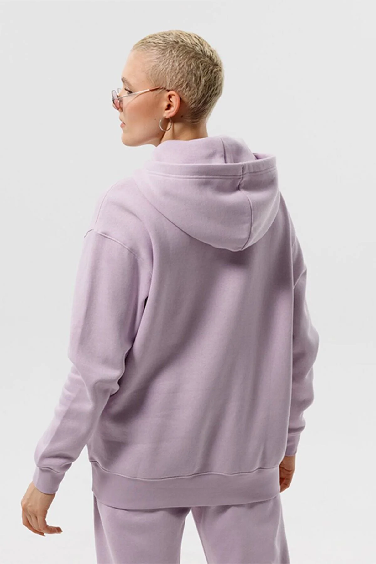 Nike Sportswear Collection Essentials Oversized Hoodie Büyük Beden Kapüşonlu Kadın Mor Sweatshirt Fiyatı, Yorumları ve Özellikleri