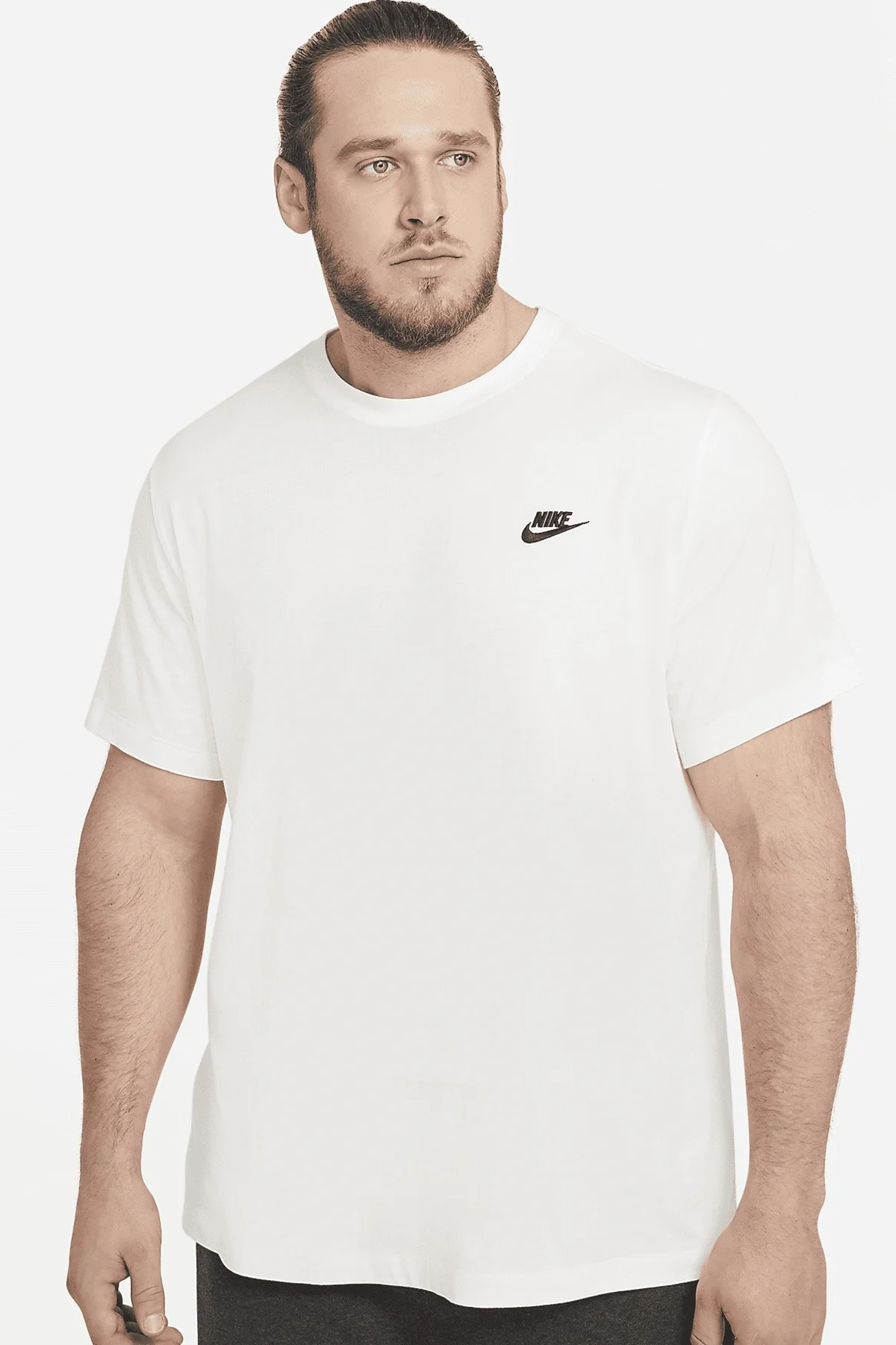 Nike Sportswear Cotton Unisex Short Sleeve Tee Unisex Tişört Kırık Beyaz Nike Sportswear Cotton Unisex Short Sleeve Tee Unisex Tişört Kırık Beyaz