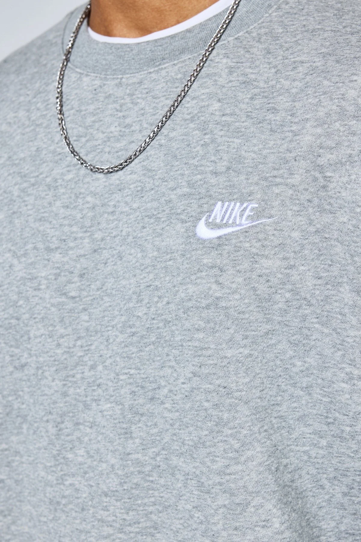 Nike Sportswear Crew Sweat Cotton Pamuklu Sweatshirt Gri Nike Sportswear Crew Sweat Cotton Pamuklu Sweatshirt Gri Fiyatı, Yorumları ve Özellikleri