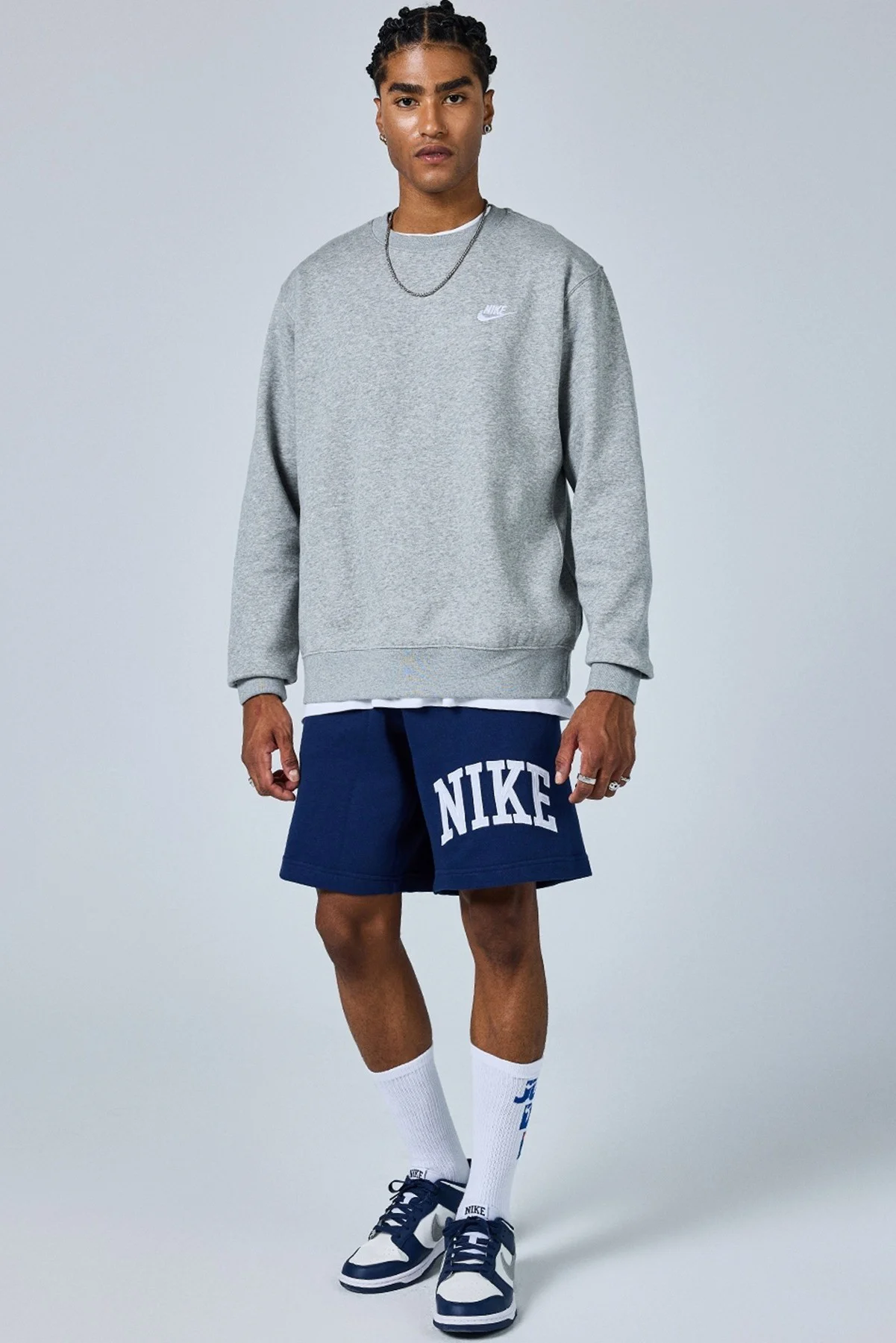 Nike Sportswear Crew Sweat Cotton Pamuklu Sweatshirt Gri Nike Sportswear Crew Sweat Cotton Pamuklu Sweatshirt Gri Fiyatı, Yorumları ve Özellikleri