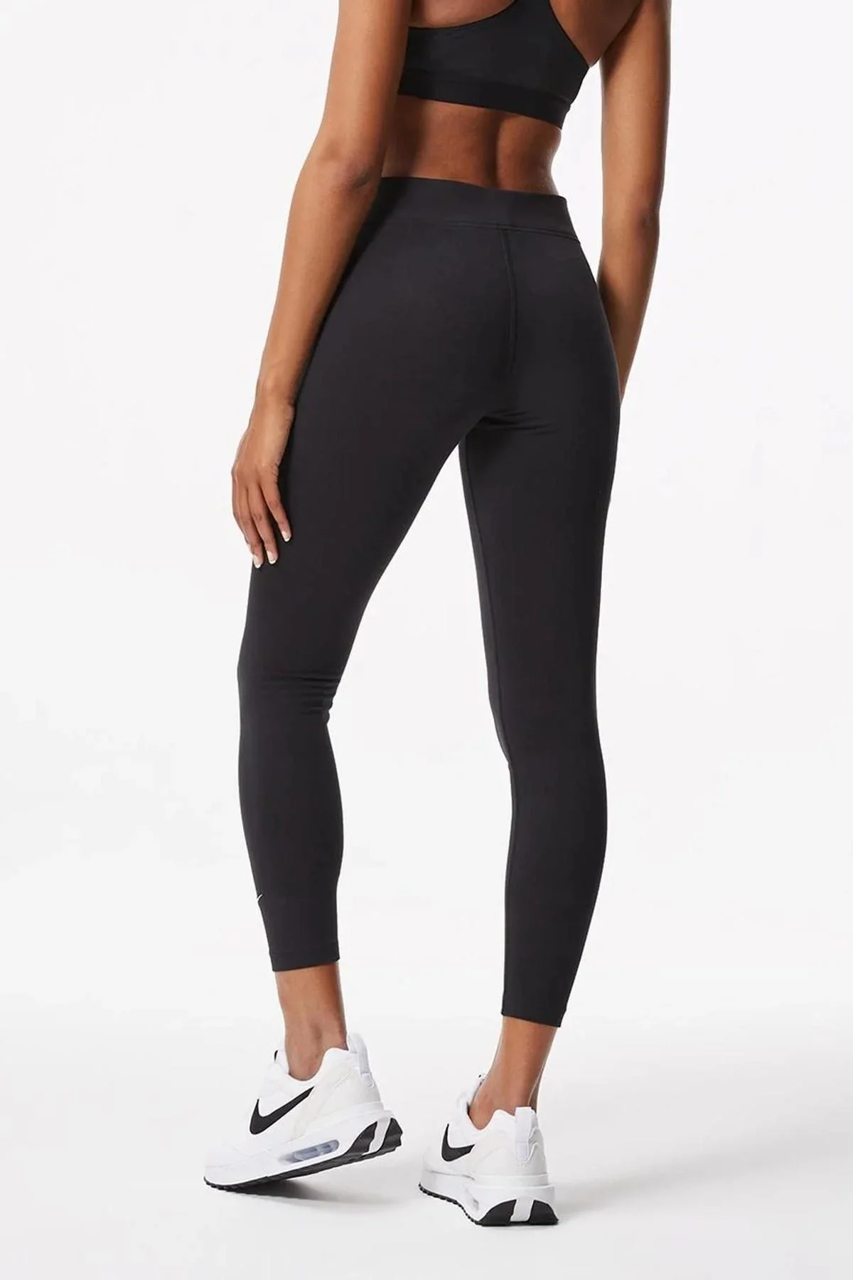 Nike Sportswear Essentials Mid Rise 7/8 Leggings Black Pamuklu Kadın Spor Tayt Siyah Nike Sportswear Essentials Mid Rise 7/8 Leggings Black Pamuklu Kadın Spor Tayt Siyah