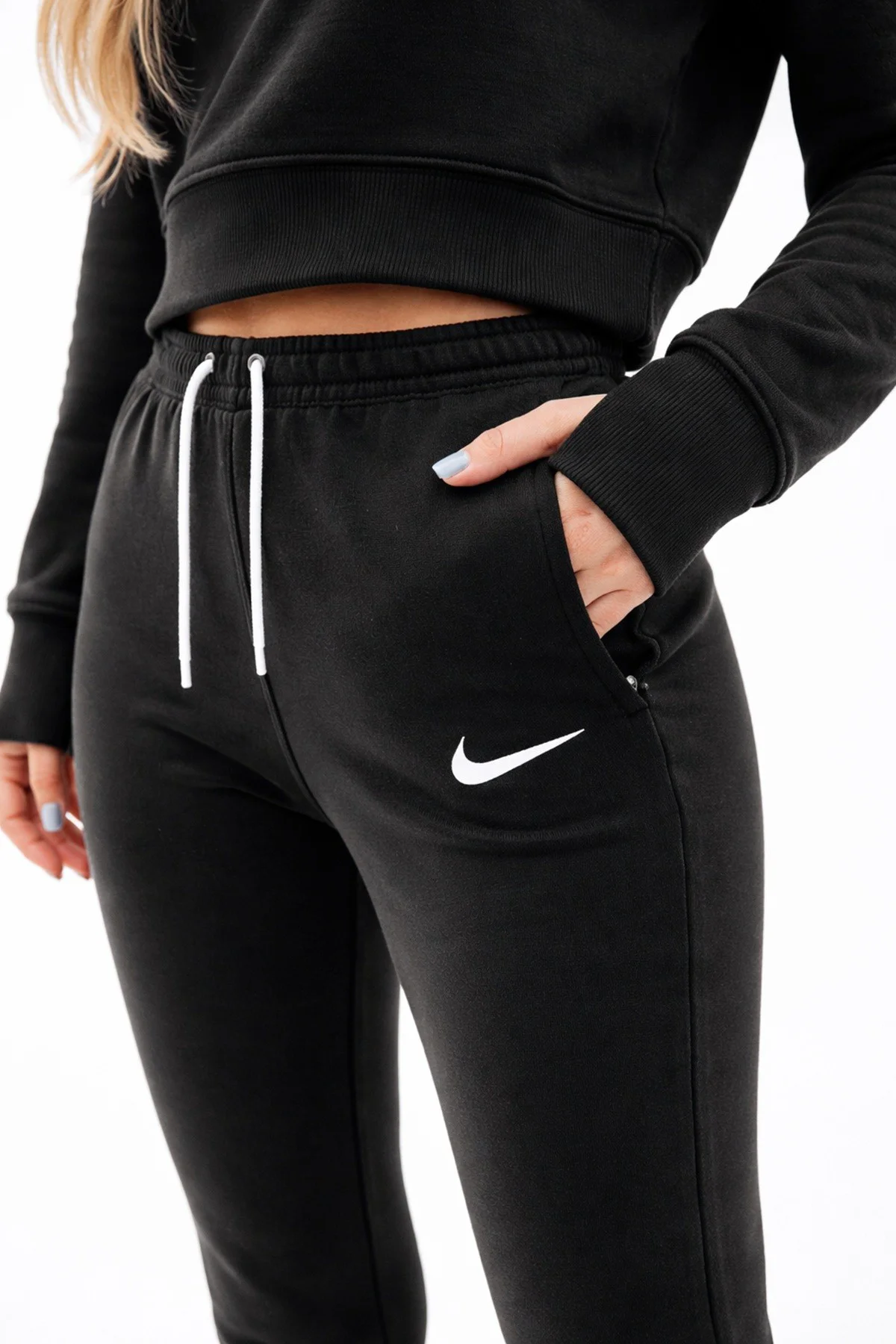 Nike Sportswear Essential Fleece Fermuar Cepli Kadın Lacivert Eşofman Altı Fiyatı, Yorumları ve Özellikleri