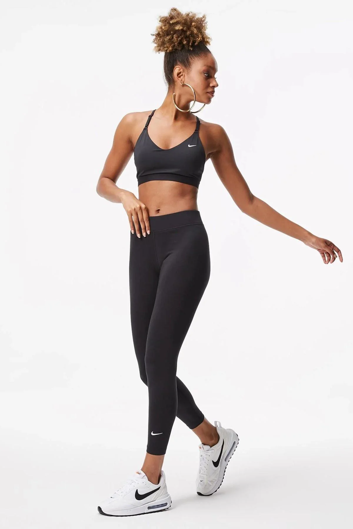 Nike Sportswear Essentials Mid Rise 7/8 Leggings Black Pamuklu Kadın Spor Tayt Siyah Nike Sportswear Essentials Mid Rise 7/8 Leggings Black Pamuklu Kadın Spor Tayt Siyah
