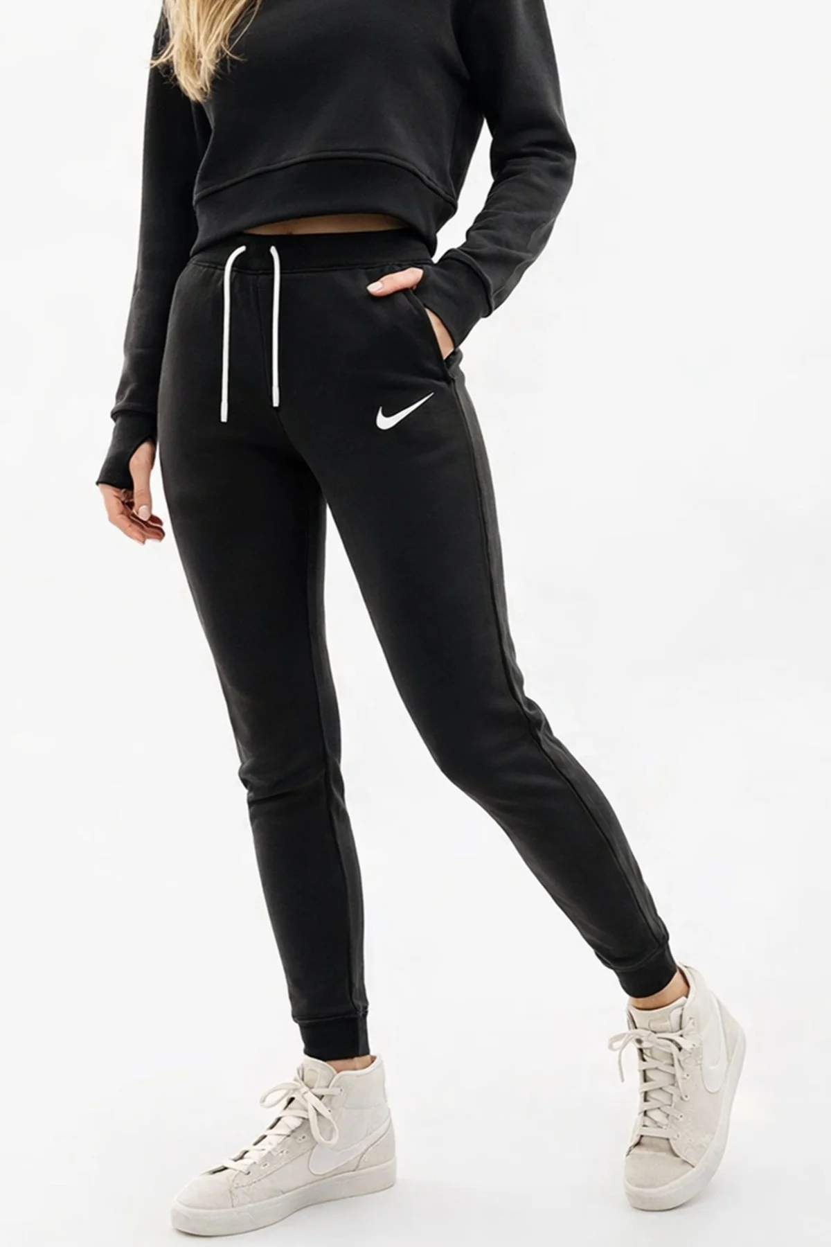 Nike Sportswear Essential Fleece Fermuar Cepli Kadın Lacivert Eşofman Altı Fiyatı, Yorumları ve Özellikleri