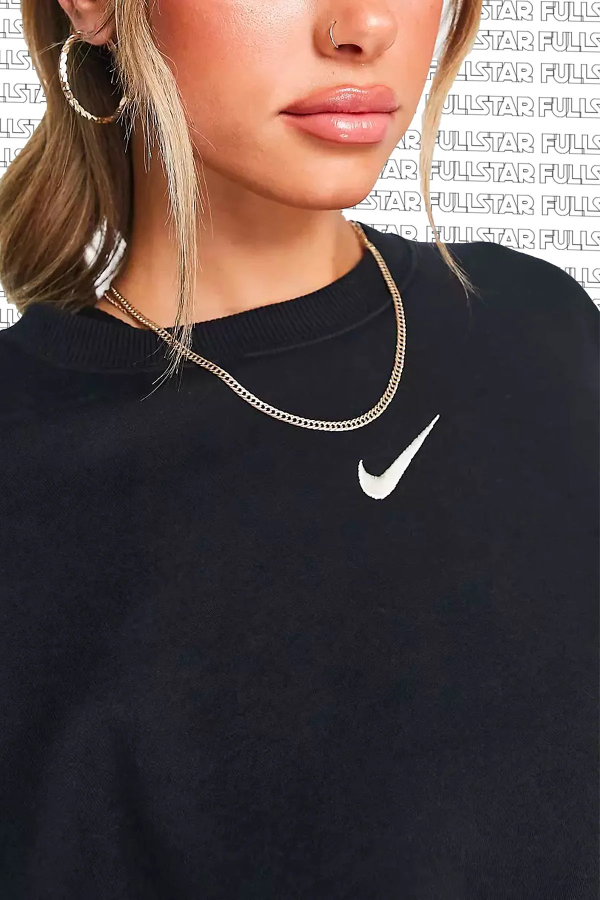 Nike Sportswear Essential Collection Fleece Oversized Crew Kadın Sweatshirt Siyah Nike Sportswear Essential Collection Fleece Oversized Crew Kadın Sweatshirt Siyah Fiyatı, Yorumları ve Özellikleri