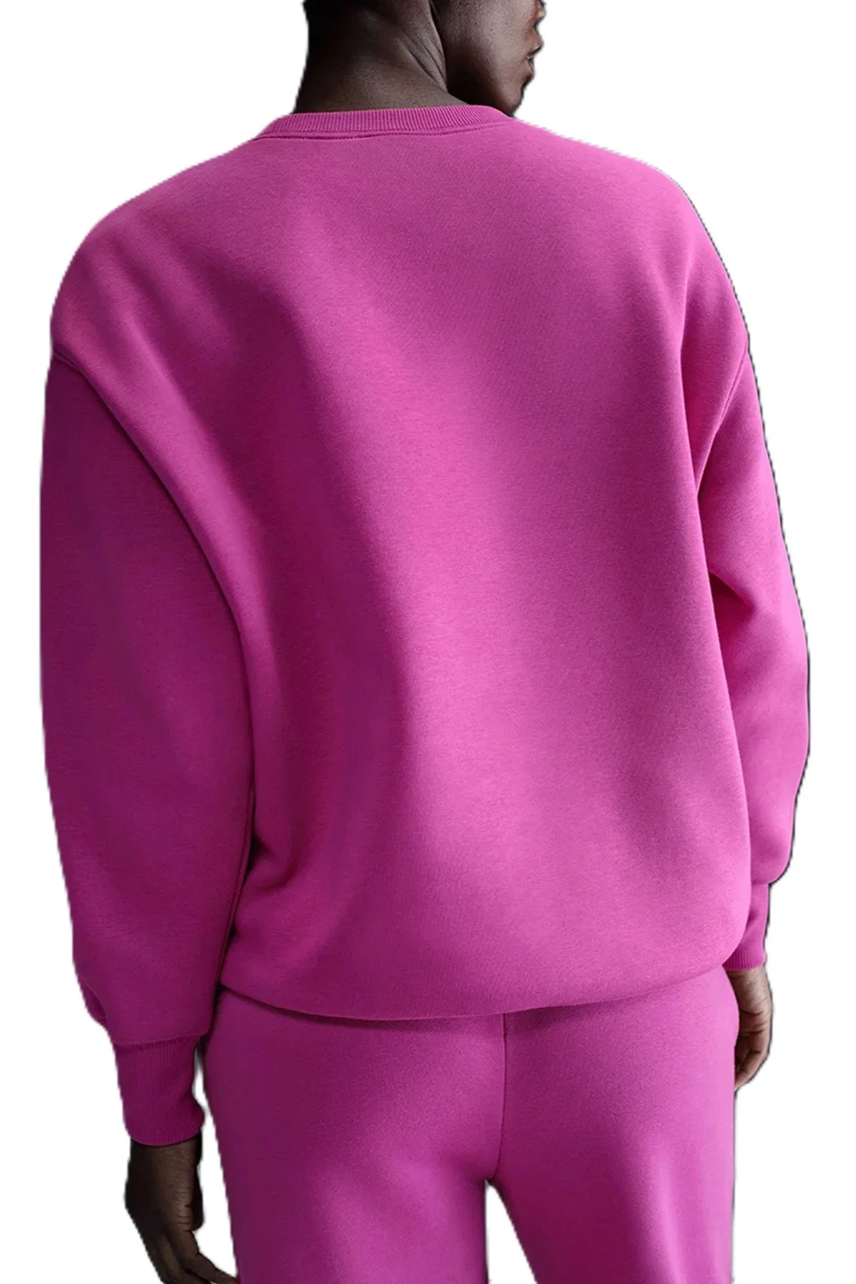 Nike Sportswear Essential Collection Fleece Oversized Crew Kadın Sweatshirt Mor Fiyatı, Yorumları ve Özellikleri