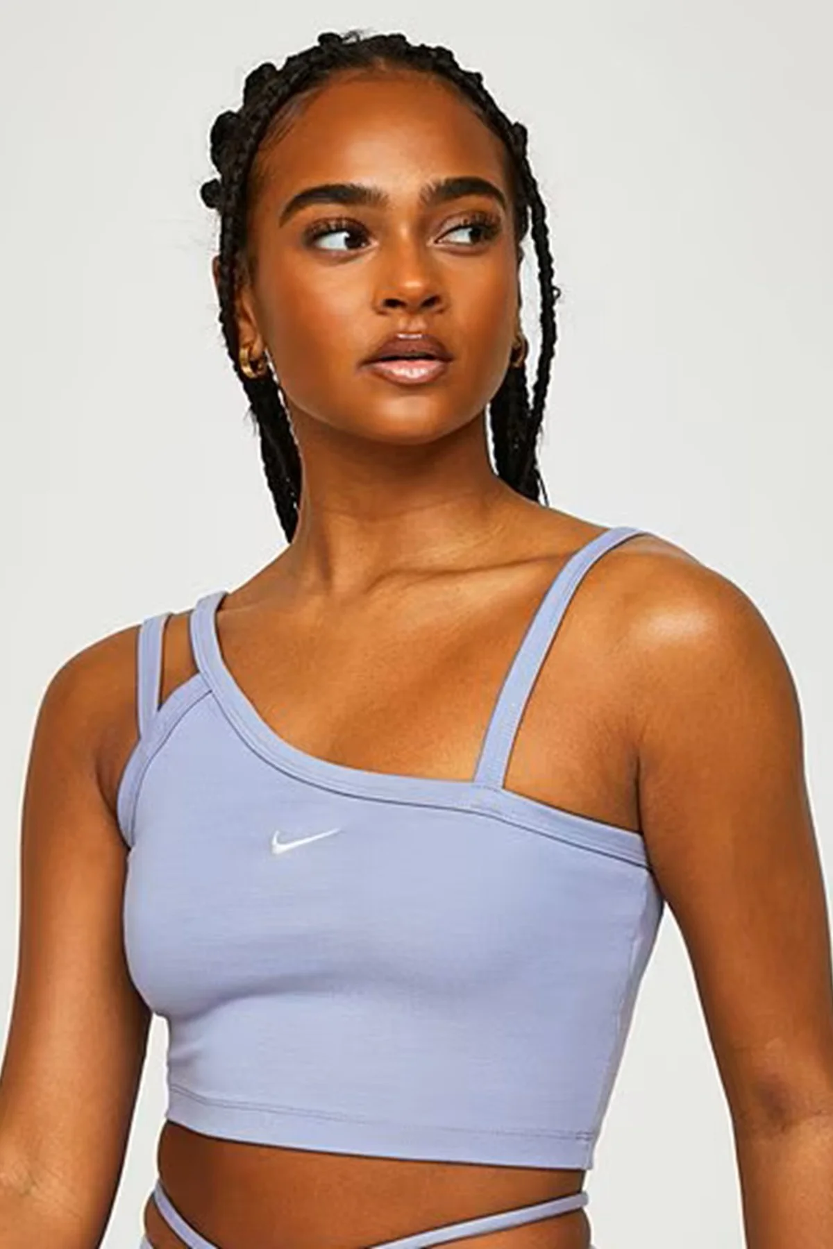Nike Sportswear Everyday Modern Women's Asymmetrical Crop Tank Kadın Askılı Crop Atlet Bra Lila Nike Sportswear Everyday Modern Women's Asymmetrical Crop Tank Kadın Askılı Crop Atlet Bra Lila