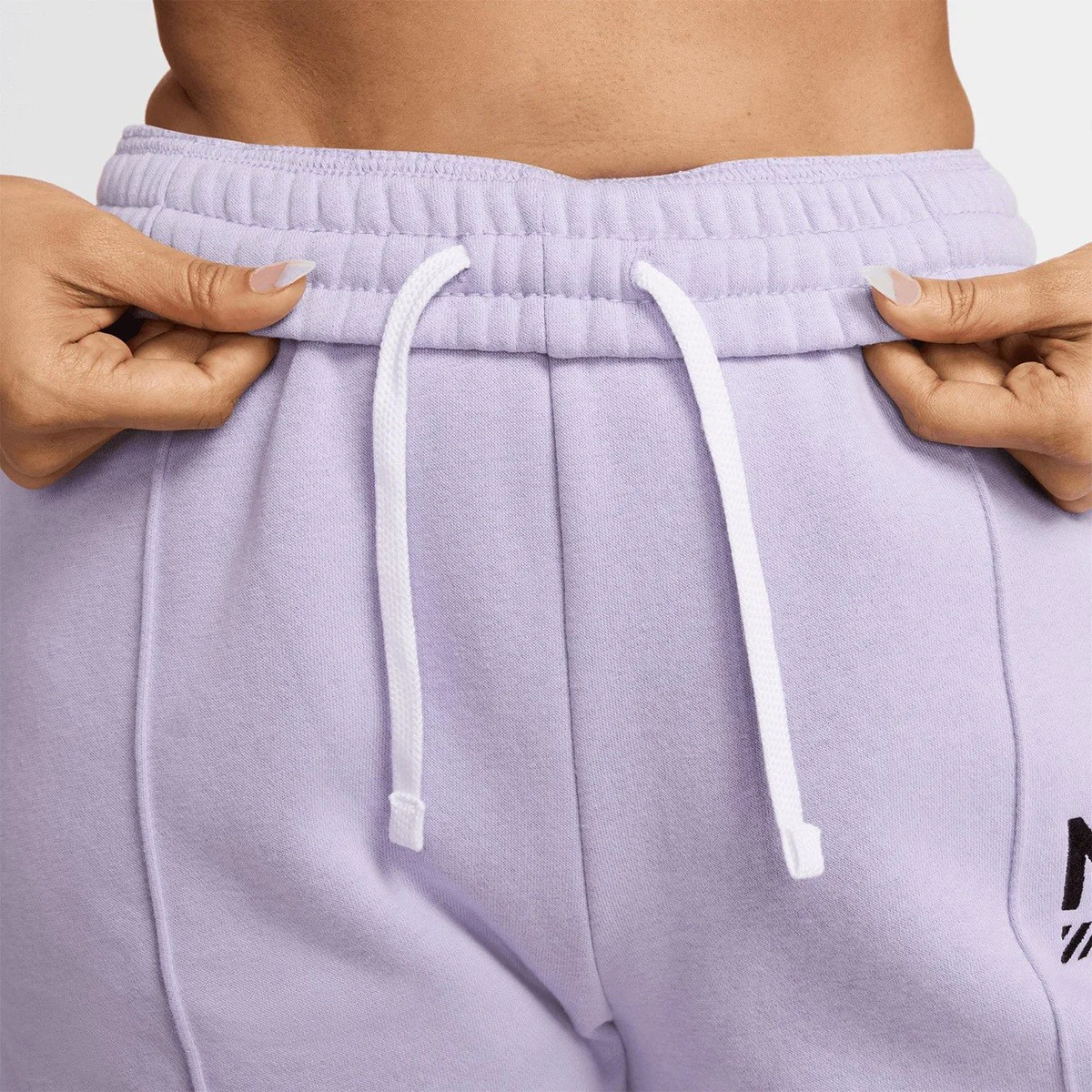 Nike Sportswear Fleece Mid Rise Loose Fit Şardonlu Büyük Beden Kadın Eşofman Altı Mor Nike Sportswear Fleece Mid Rise Loose Fit Şardonlu Büyük Beden Kadın Eşofman Altı Mor