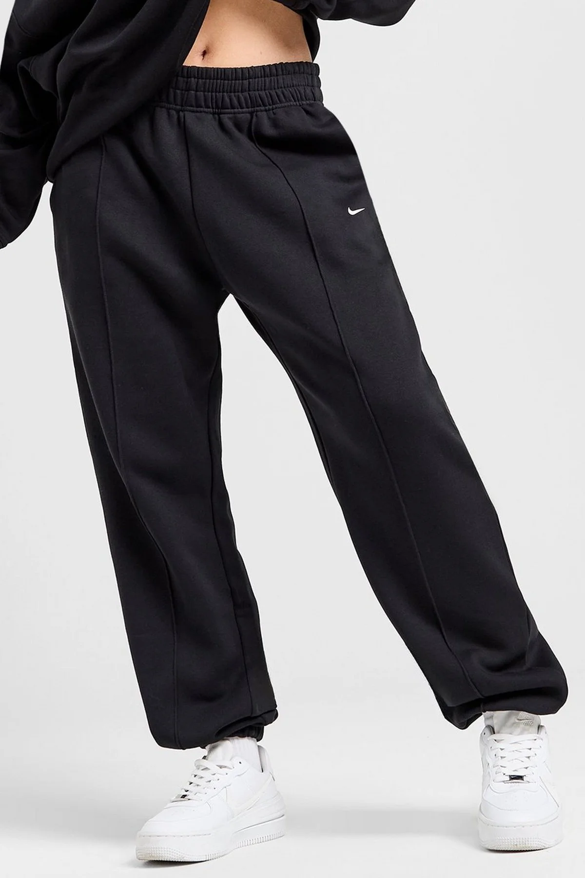 Nike Sportswear Fleece Loose Fit Women's Pant Kadın Bol Kesim Eşofman Altı Siyah Nike Sportswear Fleece Loose Fit Women's Pant Kadın Bol Kesim Eşofman Altı Siyah