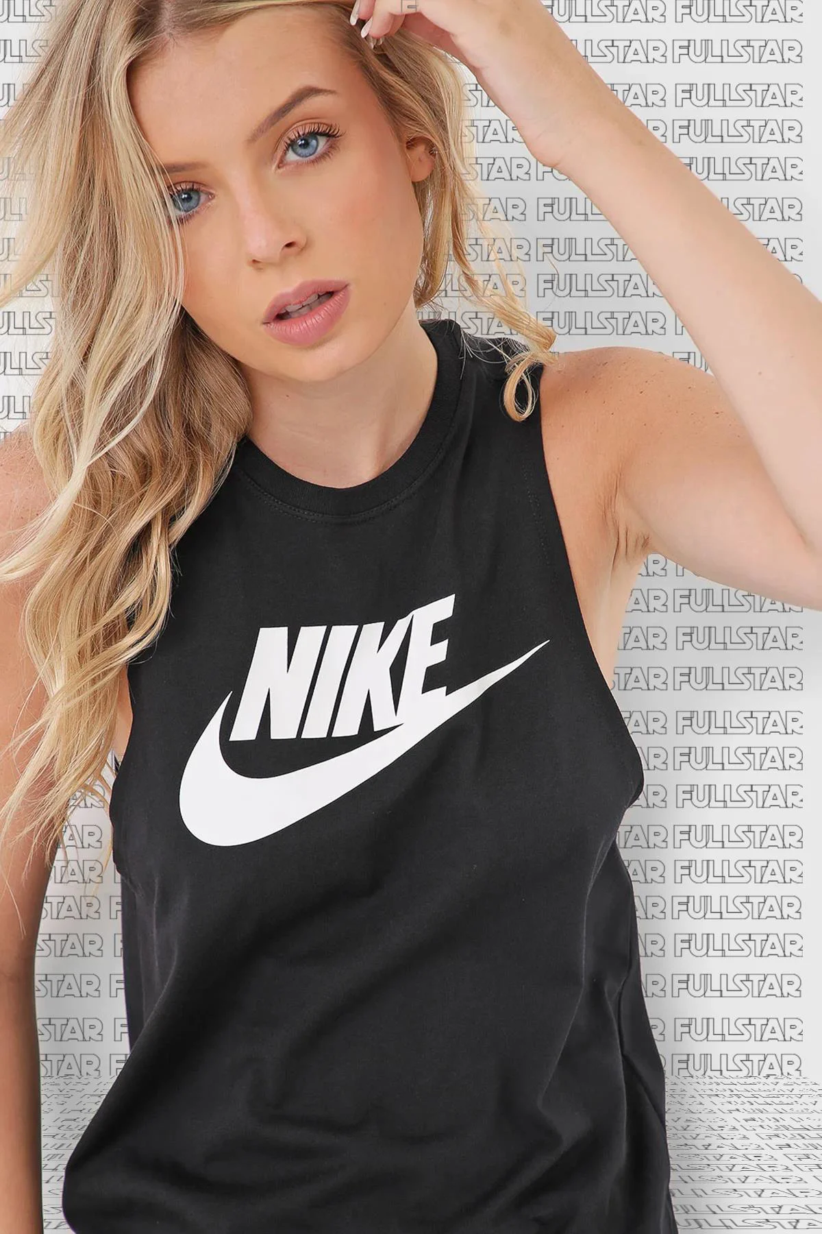 Nike Sportswear Futura Black Tank Kadın Günlük Stil Spor Atlet Siyah Beyaz Nike Sportswear Futura Black Tank Kadın Günlük Stil Spor Atlet Siyah Beyaz