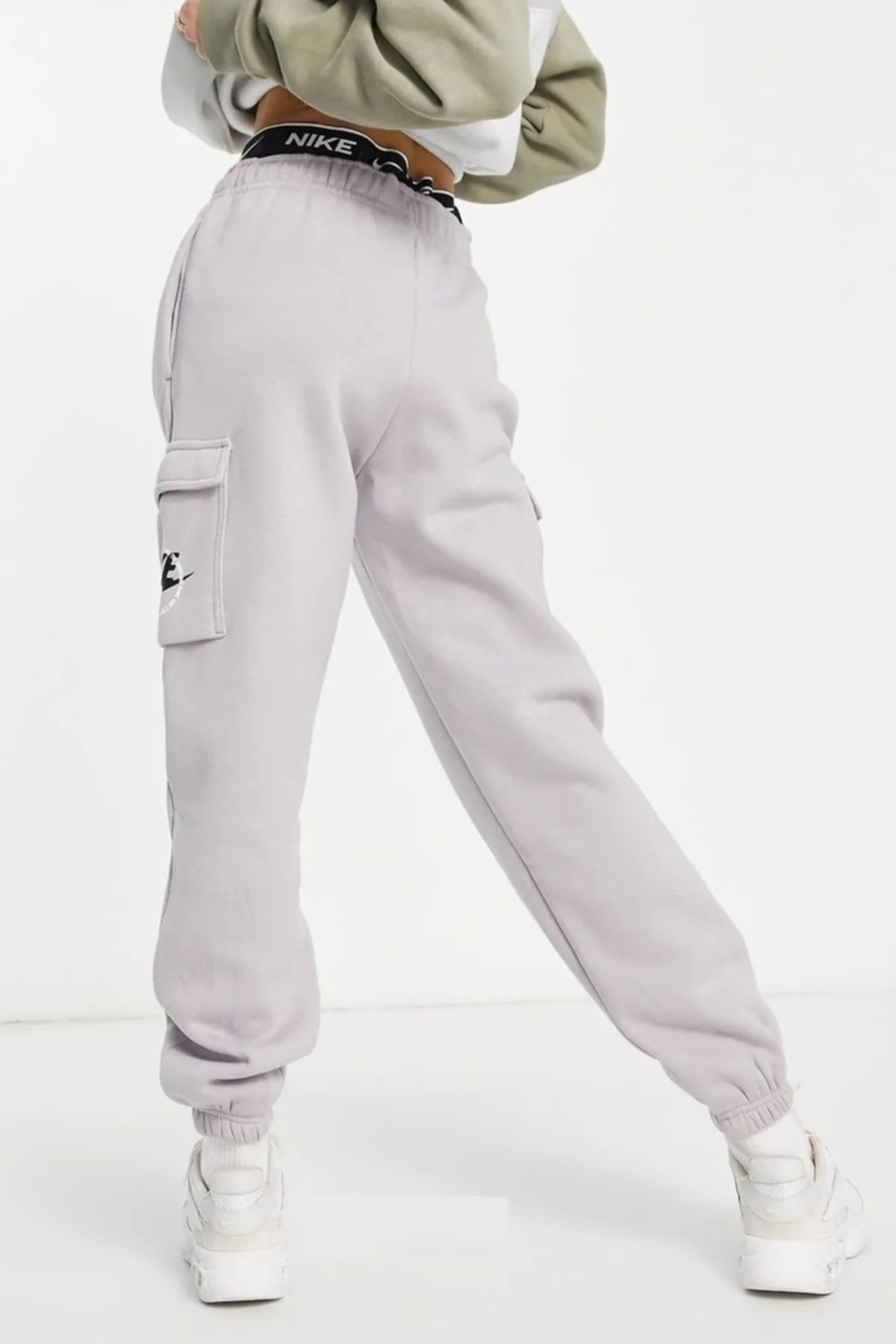 Nike Sportswear Graphic Fleece Cargo Womens Pant Kadın Eşofman Altı Lila Fiyatı, Yorumları ve Özellikleri
