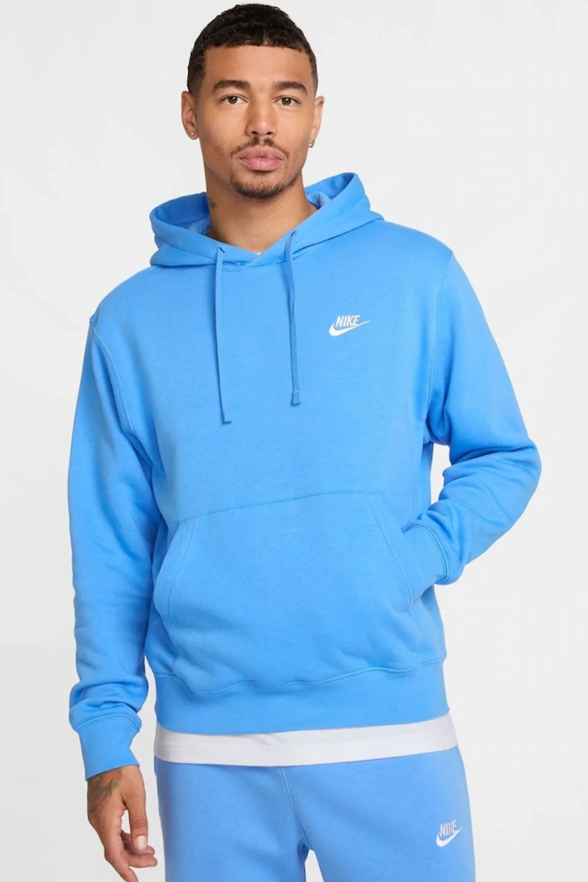 Nike Sportswear Hoodie Fleece Unisex Blue Şardonlu Kapüşonlu Sweatshirt Mavi Fiyatı, Yorumları ve Özellikleri