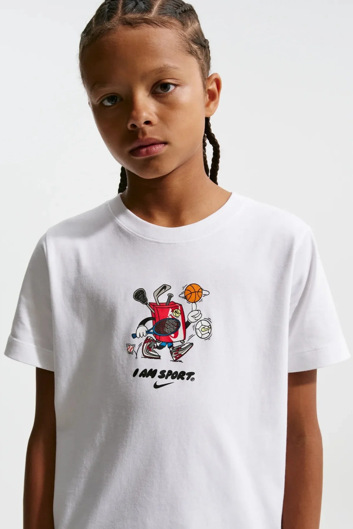 Nike Sportswear Kids Tee Box Hoops Kids Tee Grafik Baskılı Çocuk Tişört Beyaz Fiyatı, Yorumları ve Özellikleri