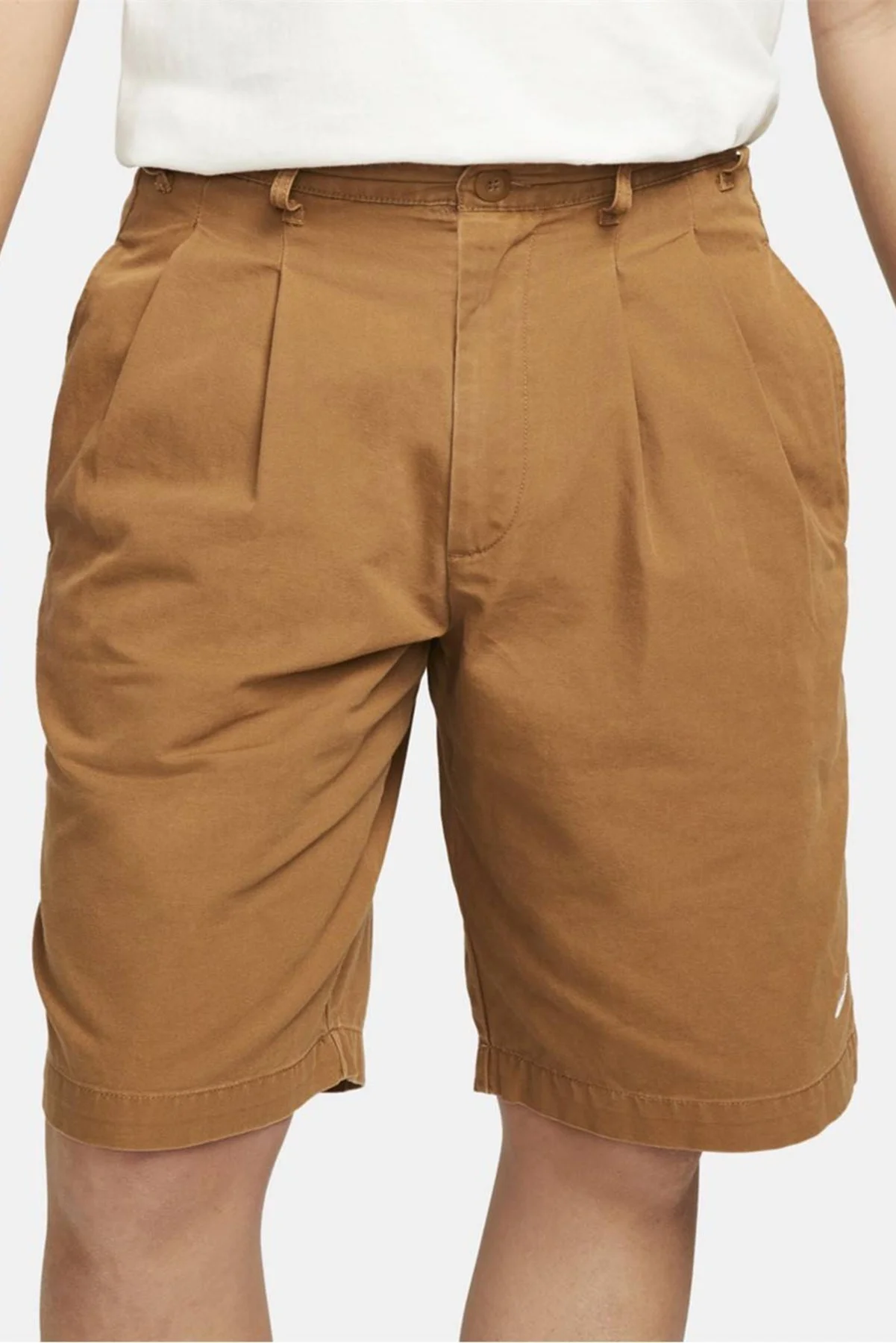 Nike Sportswear Life Pleated Chino Kanvas Erkek Şort Kahverengi Fiyatı, Yorumları ve Özellikleri