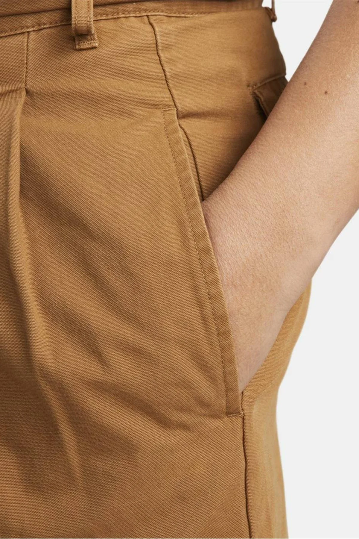 Nike Sportswear Life Pleated Chino Kanvas Erkek Şort Kahverengi Fiyatı, Yorumları ve Özellikleri