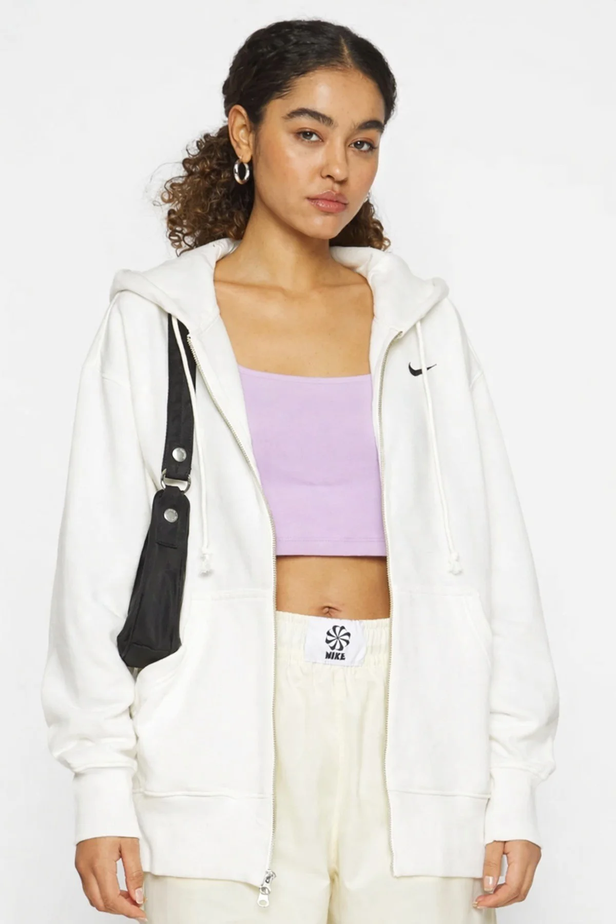 Nike Sportswear Phoenix Fleece Oversized Hoodie Full Zip Cream Bol Kesim Kapüşonlu Kadın Sweatshirt Krem Nike Sportswear Phoenix Fleece Oversized Hoodie Full Zip Cream Bol Kesim Kapüşonlu Kadın Sweatshirt Krem