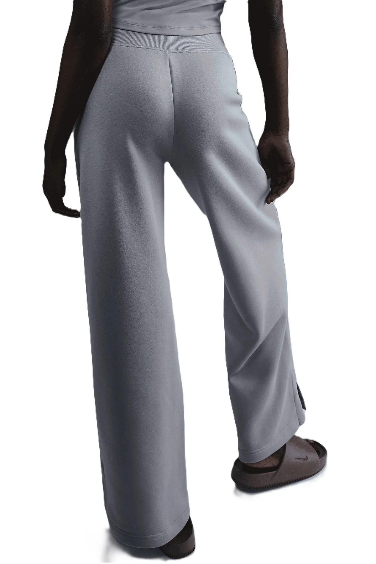 Nike Sportswear Phoenix Fleece High Rise Wide Leg Logo Pants Kadın Yüksek Bel Eşofman Altı Mor Nike Sportswear Phoenix Fleece High Rise Wide Leg Logo Pants Kadın Yüksek Bel Eşofman Altı Mor