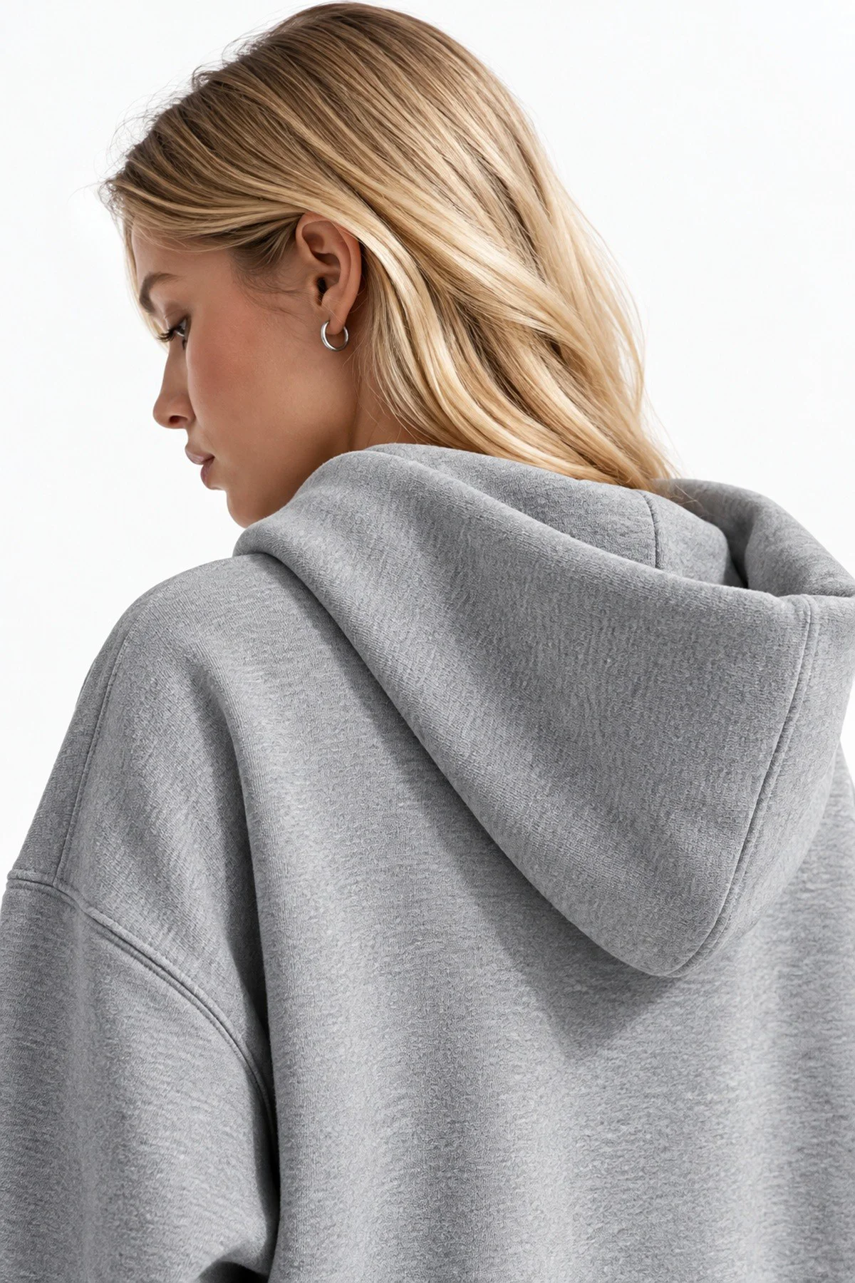 Nike Sportswear Phoenix Fleece Oversize Cropped Henley Hoodie Geniş Kalıp Kapüşonlu Şardonlu Kadın Crop Sweatshirt Gri Nike Sportswear Phoenix Fleece Oversize Cropped Henley Hoodie Geniş Kalıp Kapüşonlu Şardonlu Kadın Crop Sweatshirt Gri
