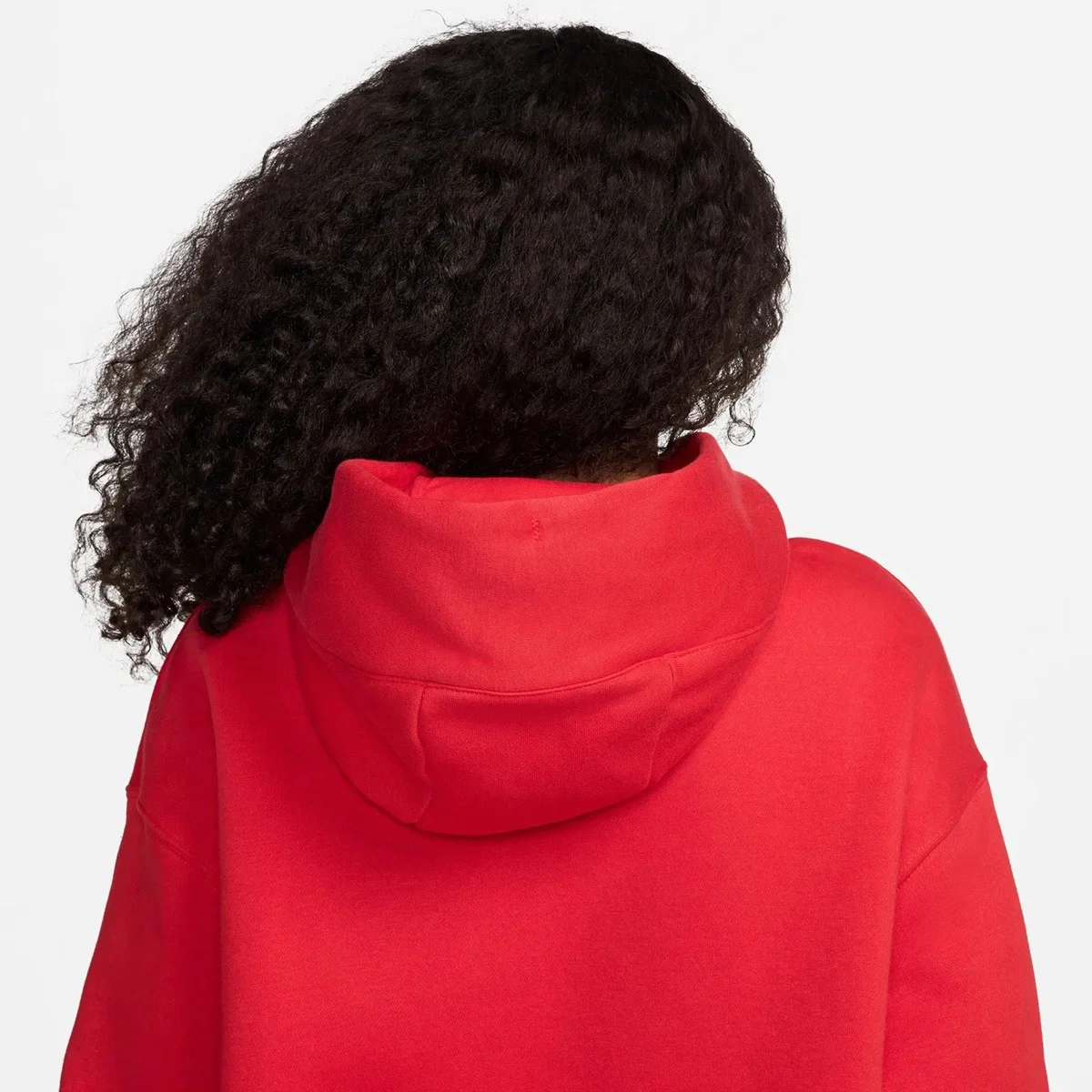 Nike Sportswear Phoenix Fleece Oversize Pullover Hoodie Kadın Kapüşonlu Bol Kesim Sweatshirt Kırmızı Fiyatı, Yorumları ve Özellikleri