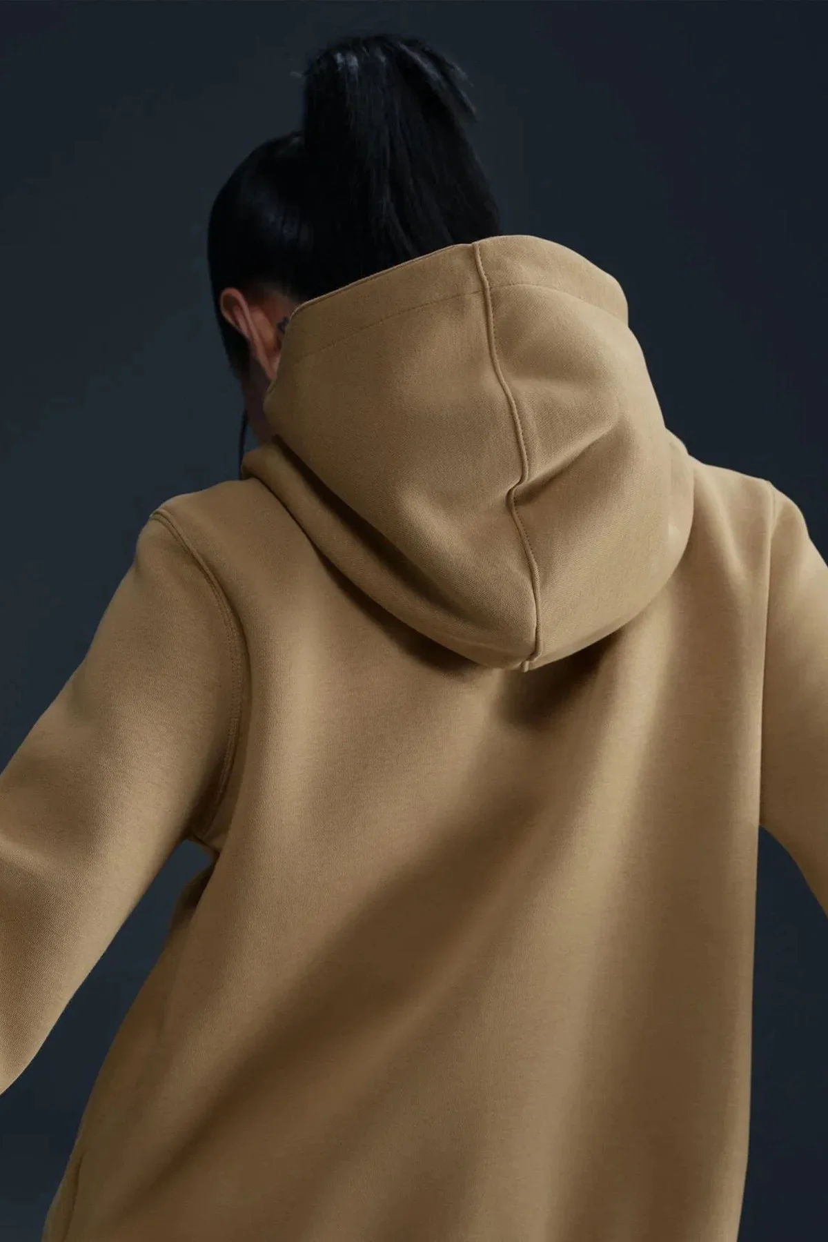 Nike Sportswear Phoenix Fleece FZ Hoodie Womens Sweatshirt Metal Fermuarlı Kapişonlu Kadın Sweatshirt Bej Nike Sportswear Phoenix Fleece FZ Hoodie Womens Sweatshirt Metal Fermuarlı Kapişonlu Kadın Sweatshirt Bej