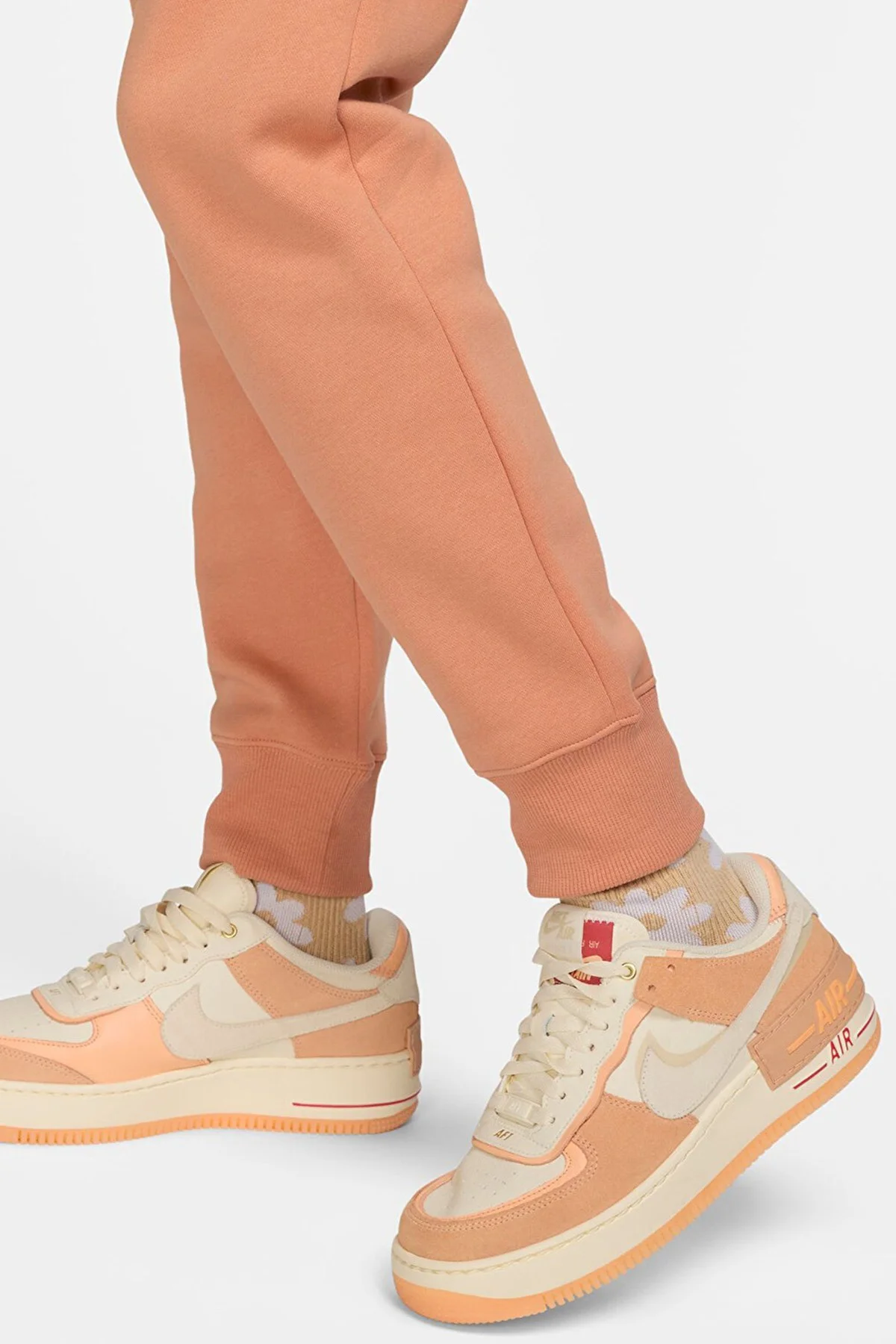 Nike Sportswear Phoenix Polar Kadın Yüksek Bel Eşofman Altı Turuncu Nike Sportswear Phoenix Polar Kadın Yüksek Bel Eşofman Altı Turuncu