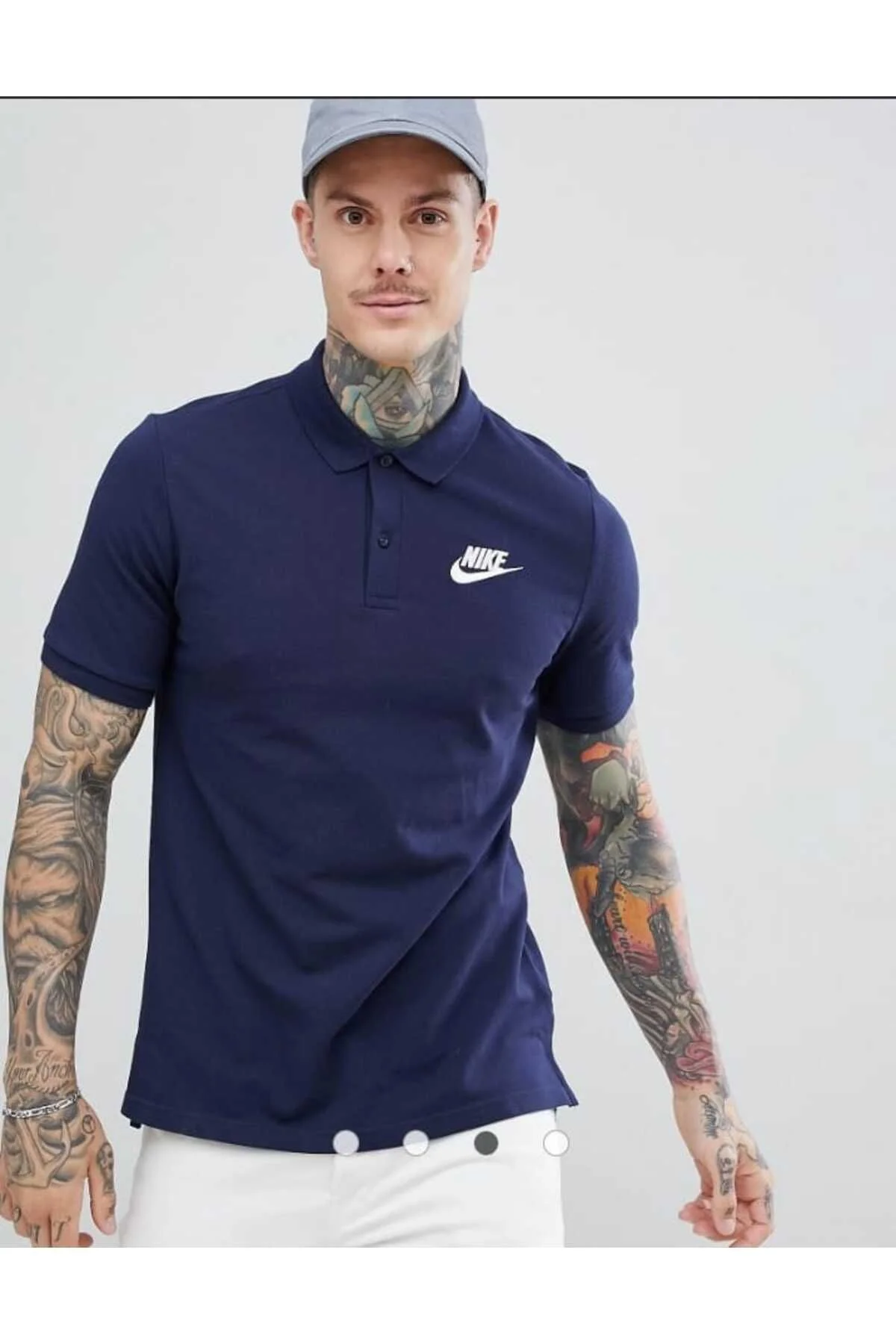 Nike Sportswear Polo Cotton Tee Navy Polo Yaka Tişört Lacivert Fiyatı, Yorumları ve Özellikleri