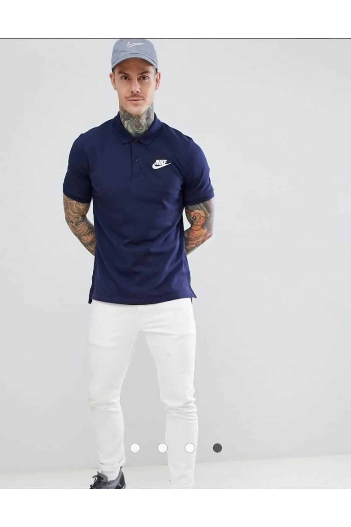 Nike Sportswear Polo Cotton Tee Navy Polo Yaka Tişört Lacivert Fiyatı, Yorumları ve Özellikleri