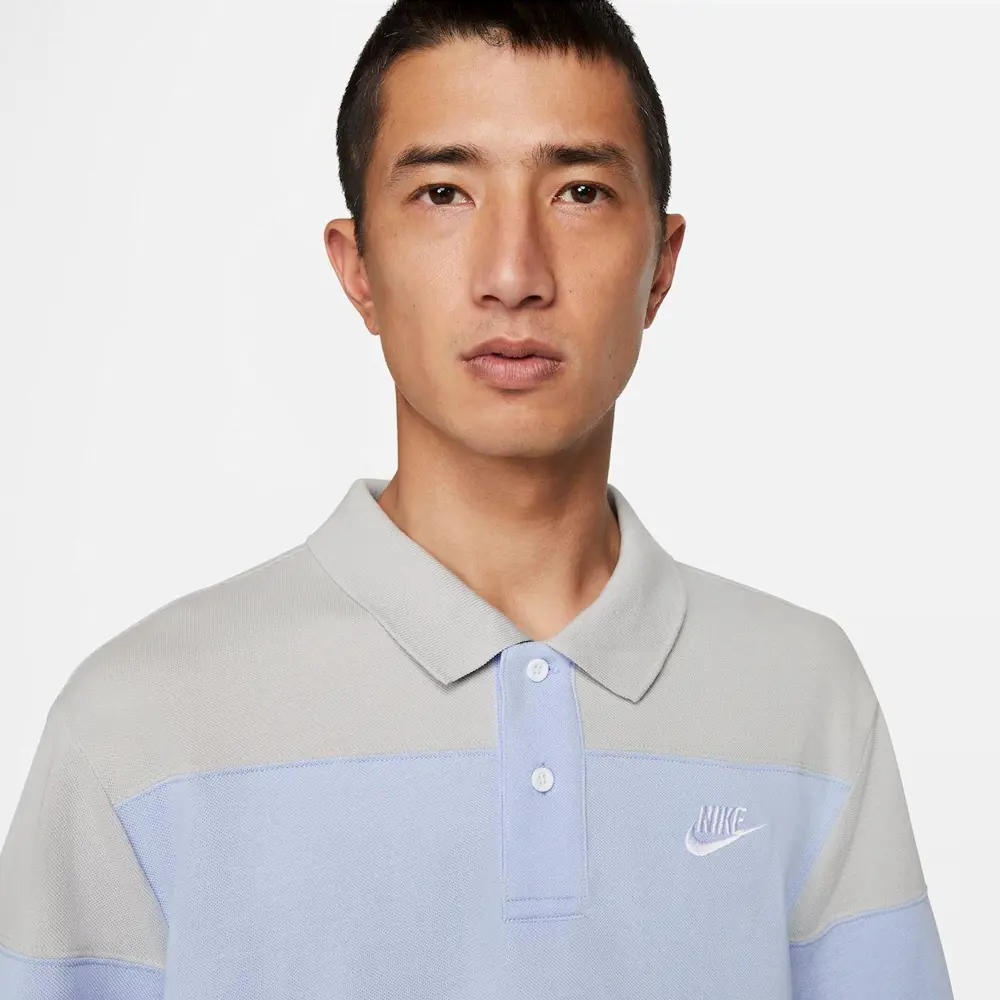 NIKE Sportswear Sport Essential Erkek Polo Polo - Gri