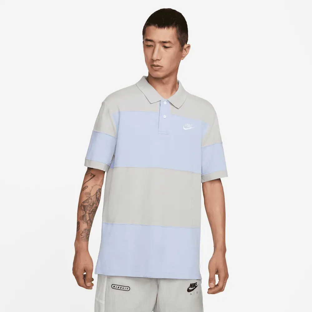 NIKE Sportswear Sport Essential Erkek Polo Polo - Gri